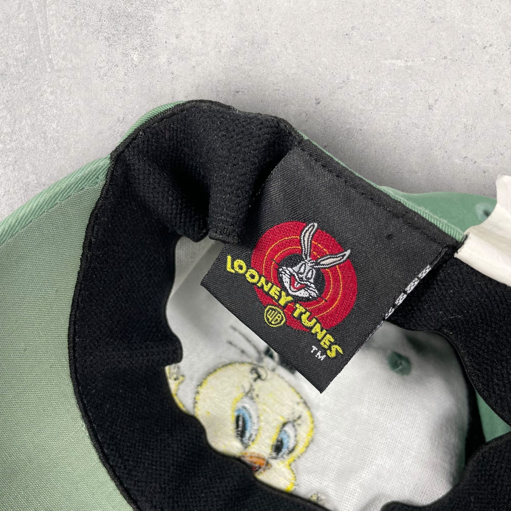 Disney 90s Rare Looney Tunes Tweety Bird Cap Size ONE SIZE - 2 Thumbnail