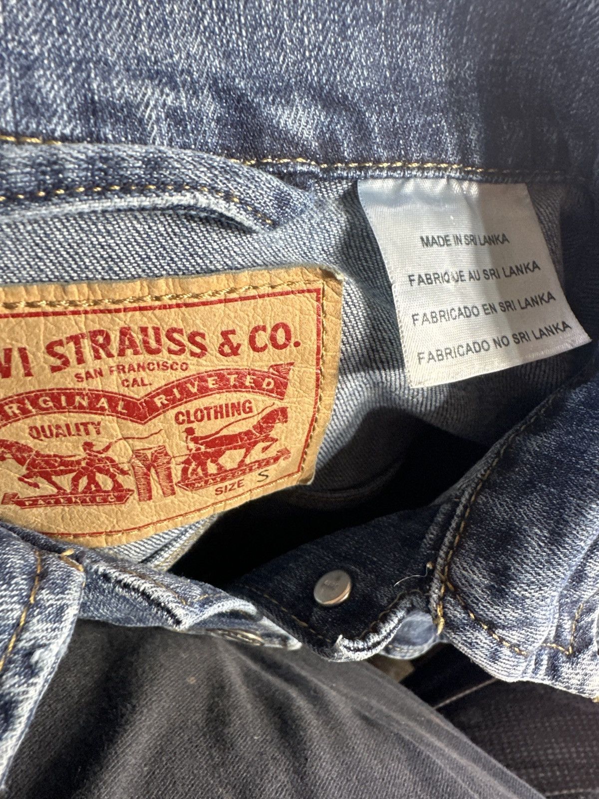 Levi's Levi’s Original Classic Trucker Denim Jacket Size S / US 4 / IT 40 - 7 Thumbnail