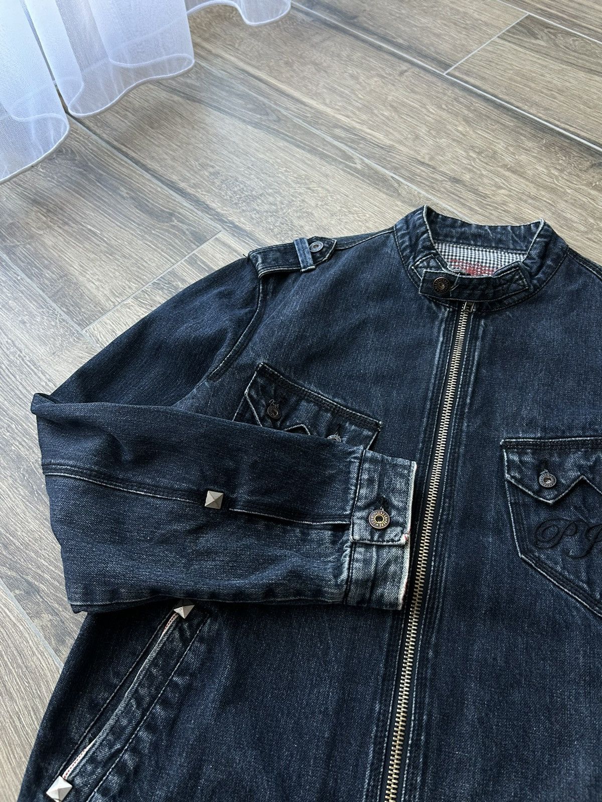 Pepe Jeans × Vintage Vintage Pepe Jeans London rare y2k denim jacket mens Size US M / EU 48-50 / 2 - 6 Thumbnail