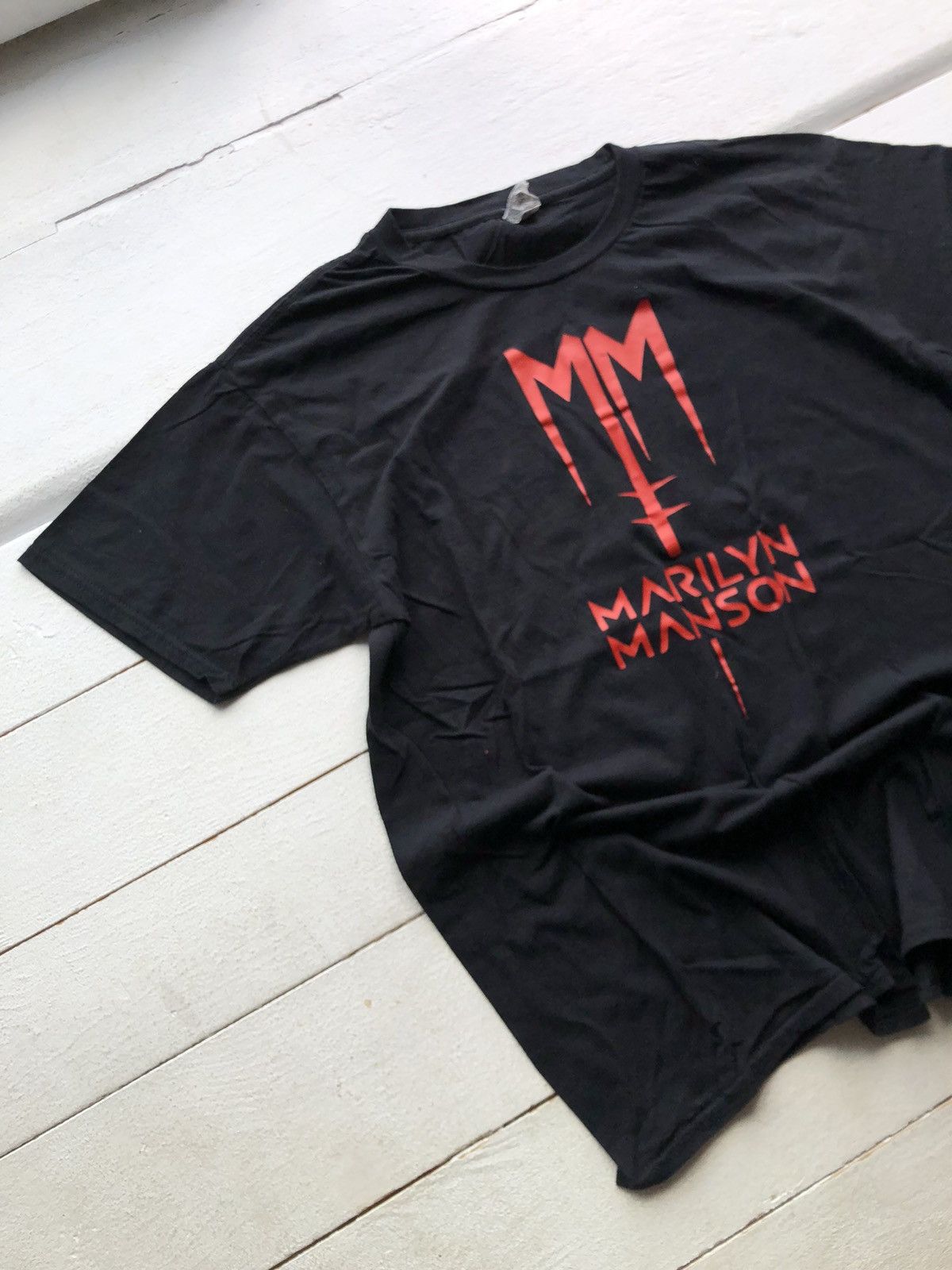 Marilyn Manson Vintage Marlyn Manson T shirts Band Tees Size US L / EU 52-54 / 3 - 1 Thumbnail