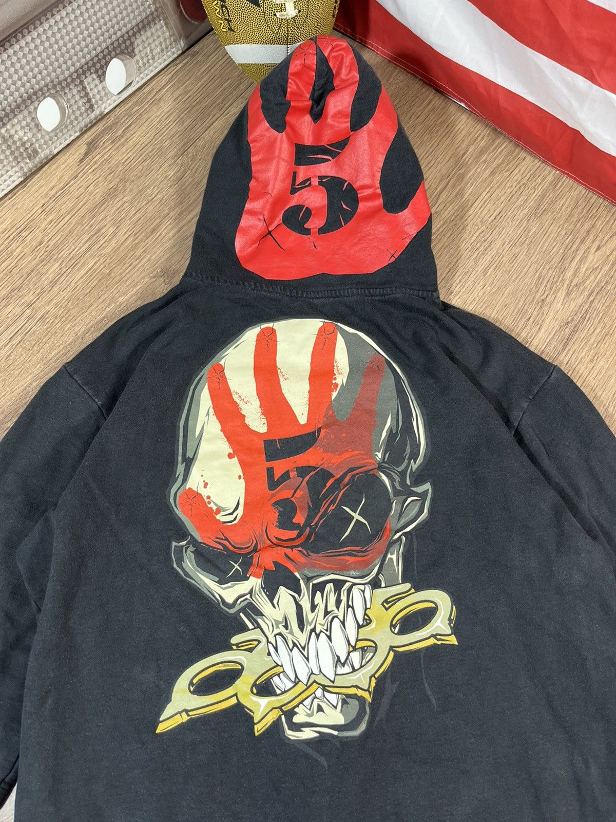 Other Five Finger Death Punch Zip Hoodie Size US M / EU 48-50 / 2 - 15 Thumbnail