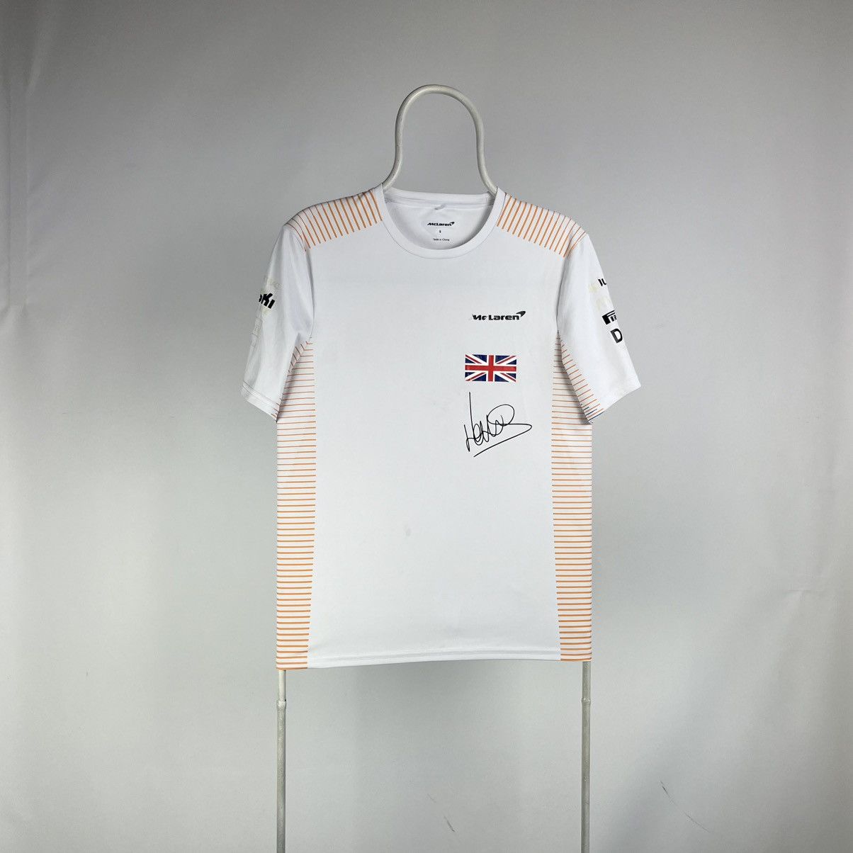 Malcolm McLaren McLaren 2021 Team Lando Norris T-Shirt formula 1 racing sz S Size US S / EU 44-46 / 1 - 1 Thumbnail