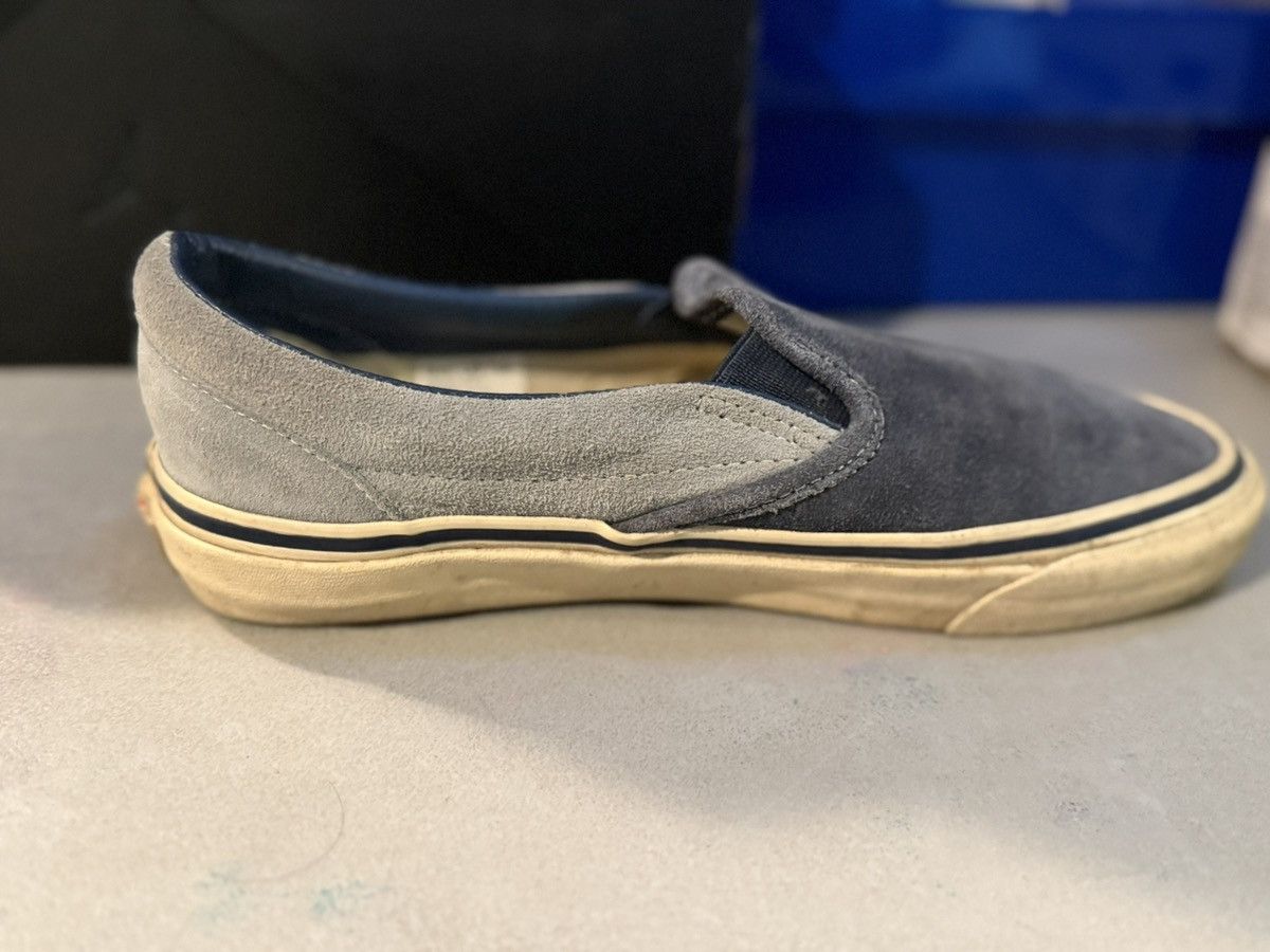 Vans × Wtaps Vans Vault Wtaps Navy Slip-on sz7.5 Size US 7.5 / EU 40-41 - 9 Thumbnail