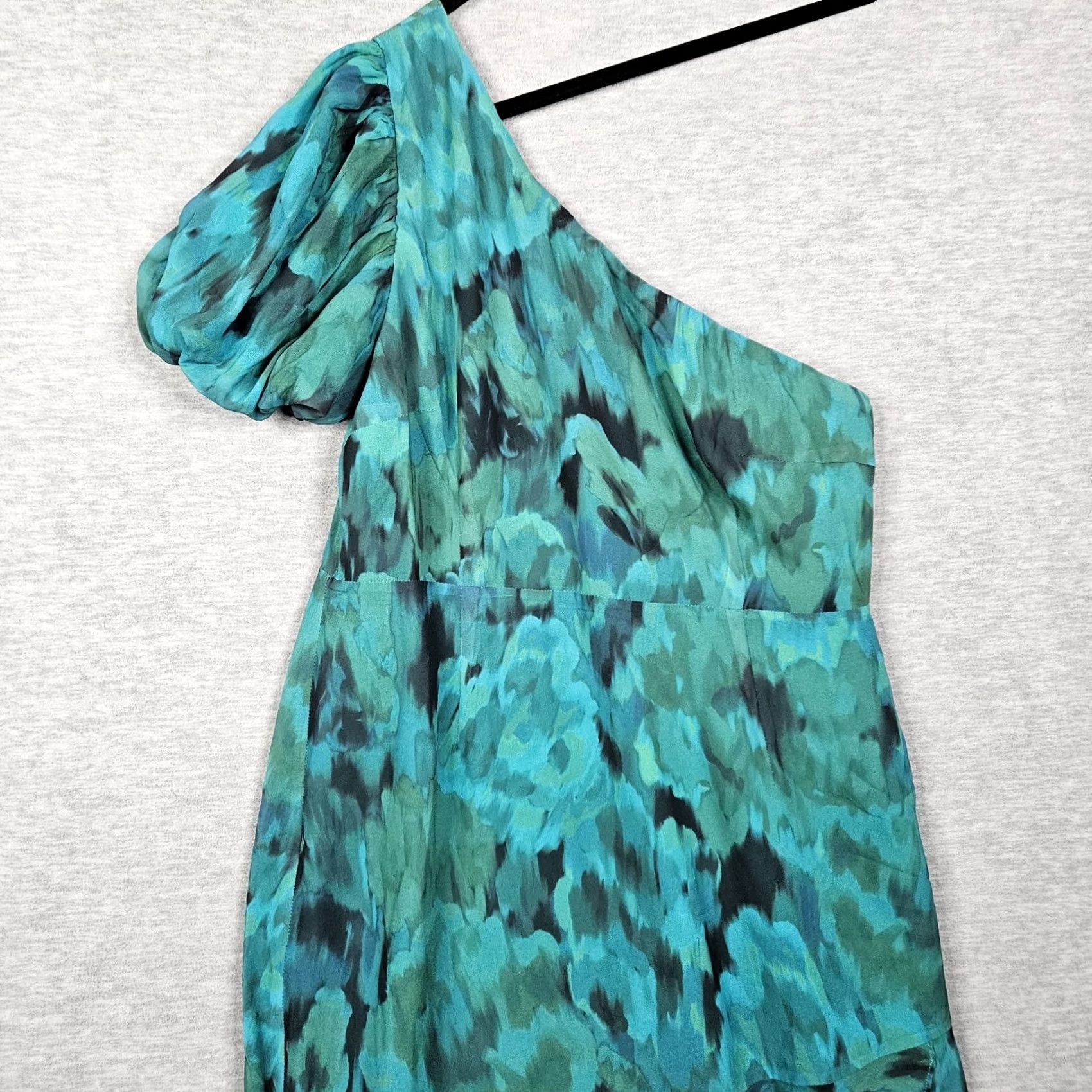 Vintage Showpo Women's One Shoulder Ruffle Tulip Hem Clabelle Midaxi Dress Size 12 NEW Size XL / US 12-14 / IT 48-50 - 3 Thumbnail
