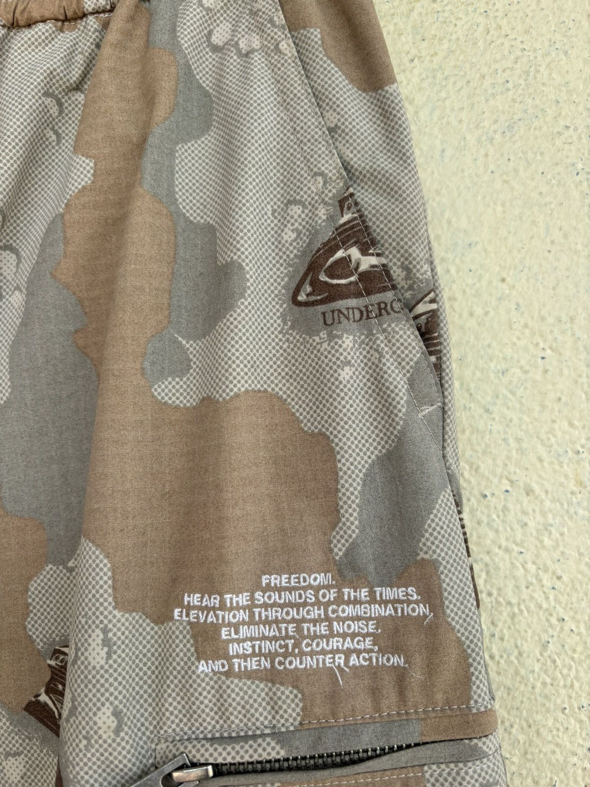 GU × Undercover Gu X Undercover Nylon Cargo Pant Size US 26 / EU 42 - 4 Thumbnail