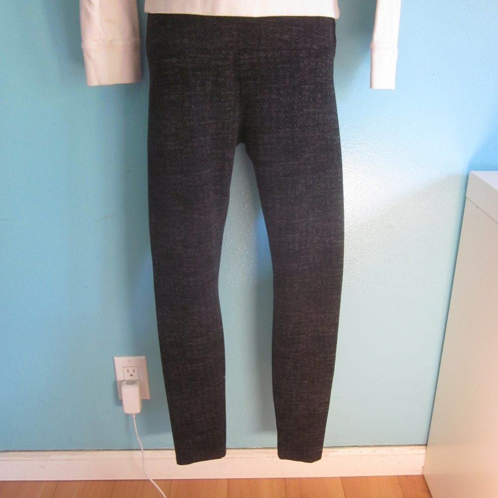 Other Lysse Gray Black Patterned Crop Classic Leggings Size S Size 26" / US 2 / IT 38 - 8 Thumbnail