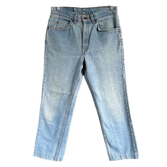 Levi's Vintage Levi's Orange Tab Straight Jeans - 30" (cropped) Size 30" / US 8 / IT 44 - 2 Thumbnail