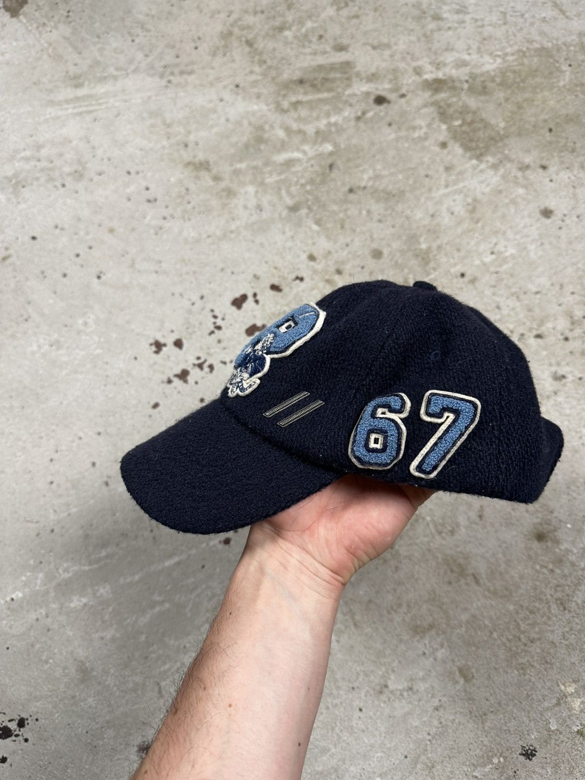 Polo Ralph Lauren Polo Ralph Lauren Varisty Tiger Patch Letterman Hat Cap Size ONE SIZE - 5 Thumbnail