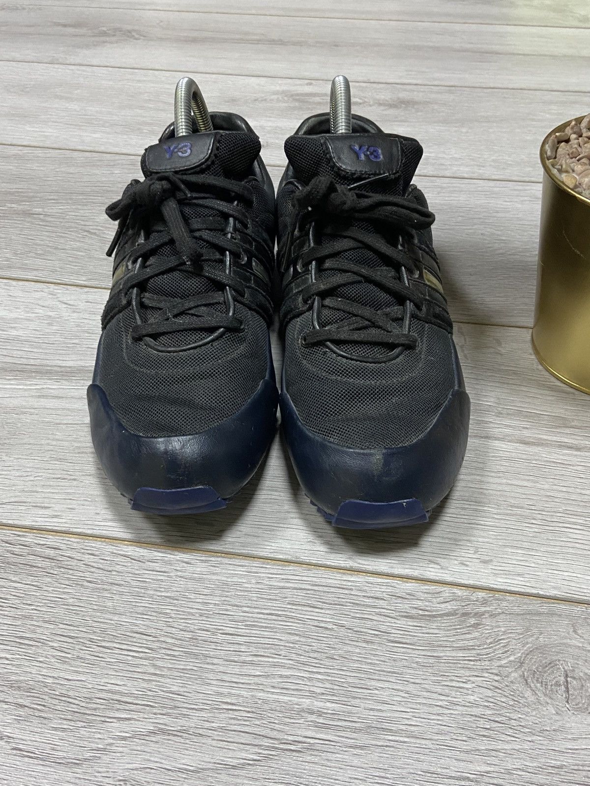 Adidas Y-3 Yohji vintage leather boxers trainers sneakers shoes Size US 8.5 / EU 41-42 - 13 Thumbnail