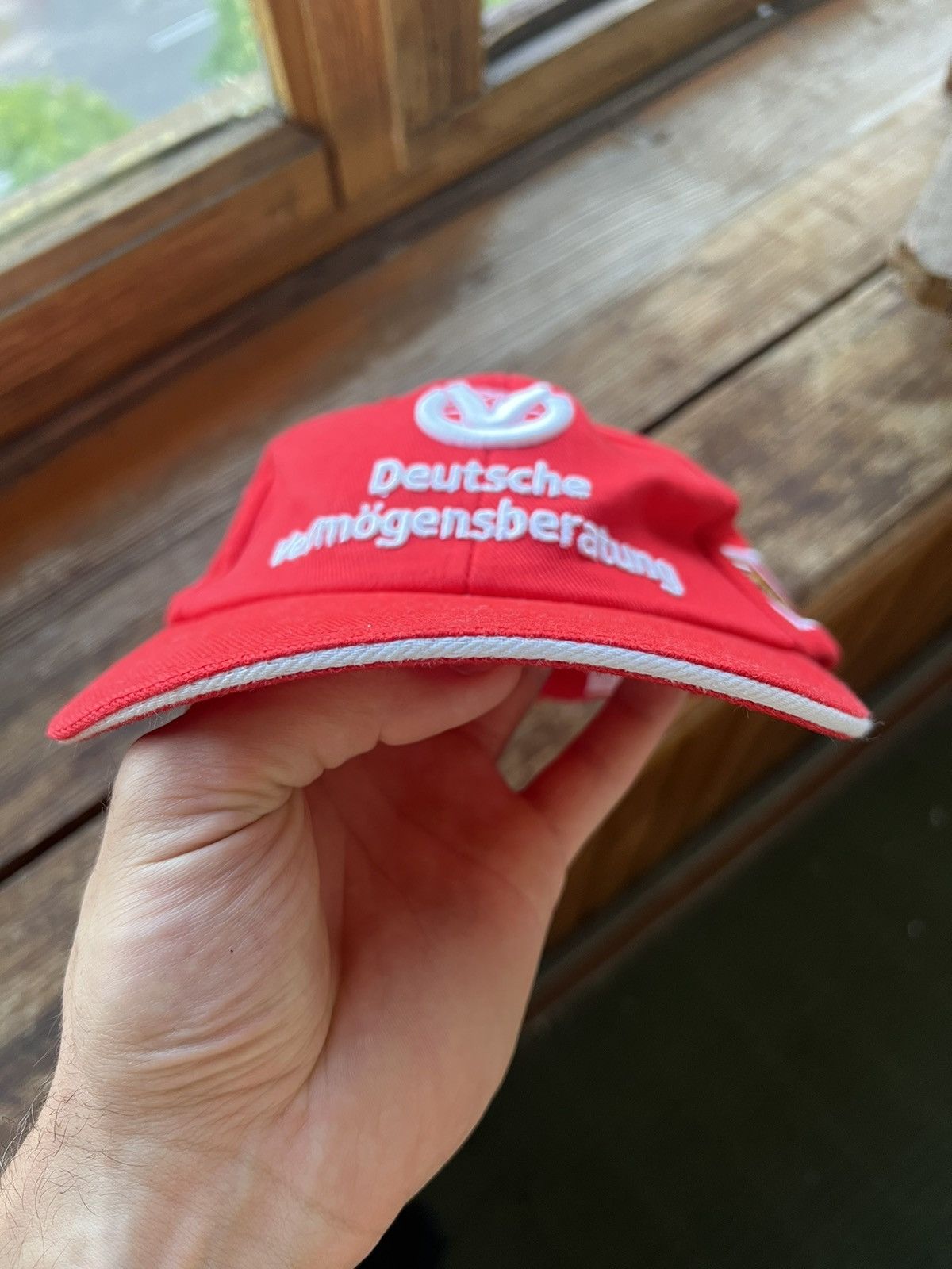 Ferrari Vintage F-1 Ferrari Schumacher Racing Trapper Hat Y2K Size ONE SIZE - 5 Thumbnail