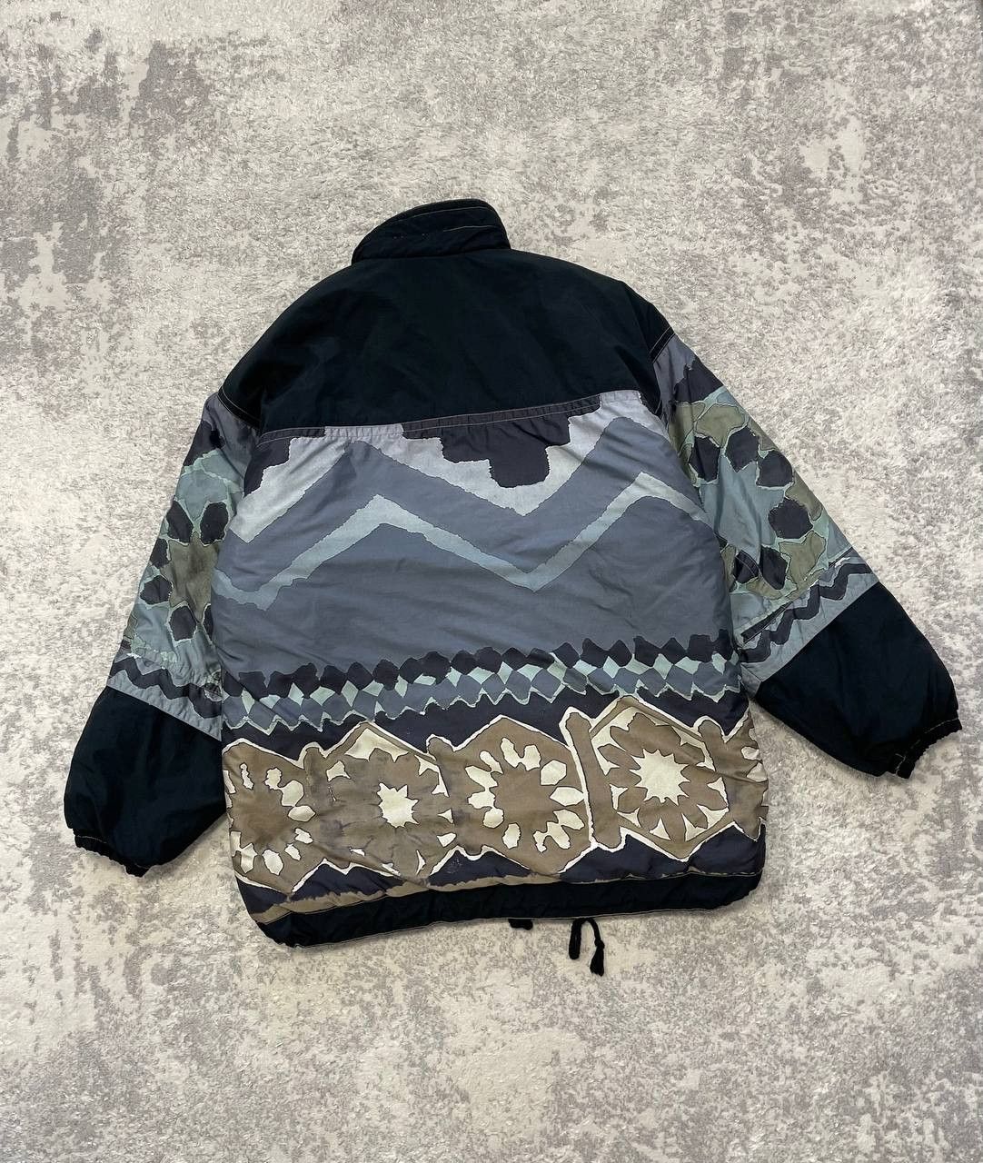 Other Vintage 90s Magic Venture Camo Ski Jacket Men Tribal Pattern Size US M / EU 48-50 / 2 - 3 Thumbnail