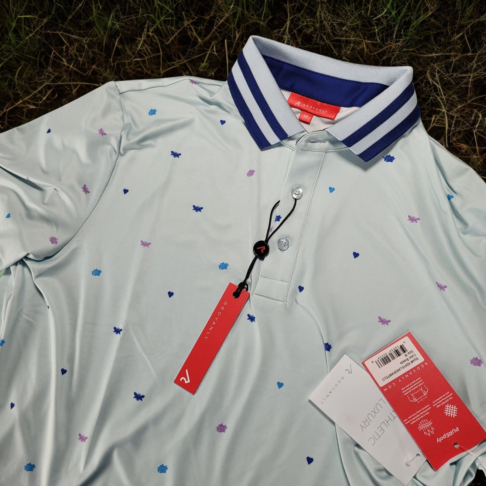 Other Redvanly Langham Polo Shirt M Performance Golf NWT MSRP $105 Size US M / EU 48-50 / 2 - 1 Thumbnail