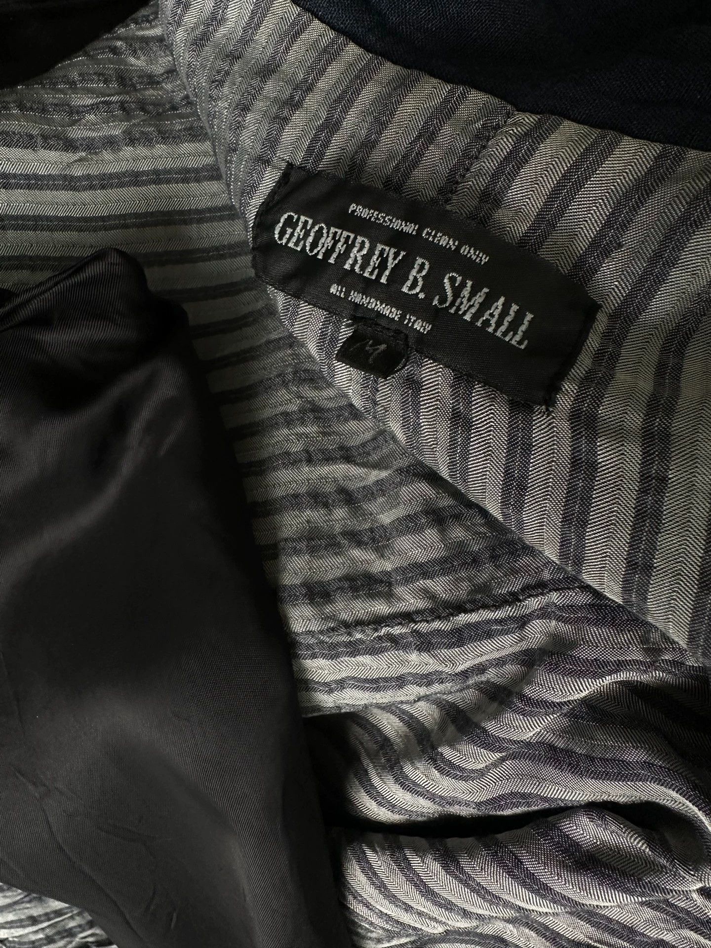Geoffrey B. Small Geoffrey B SMALL Silk-Linen Blend Lightweight Jacket Size US M / EU 48-50 / 2 - 8 Thumbnail