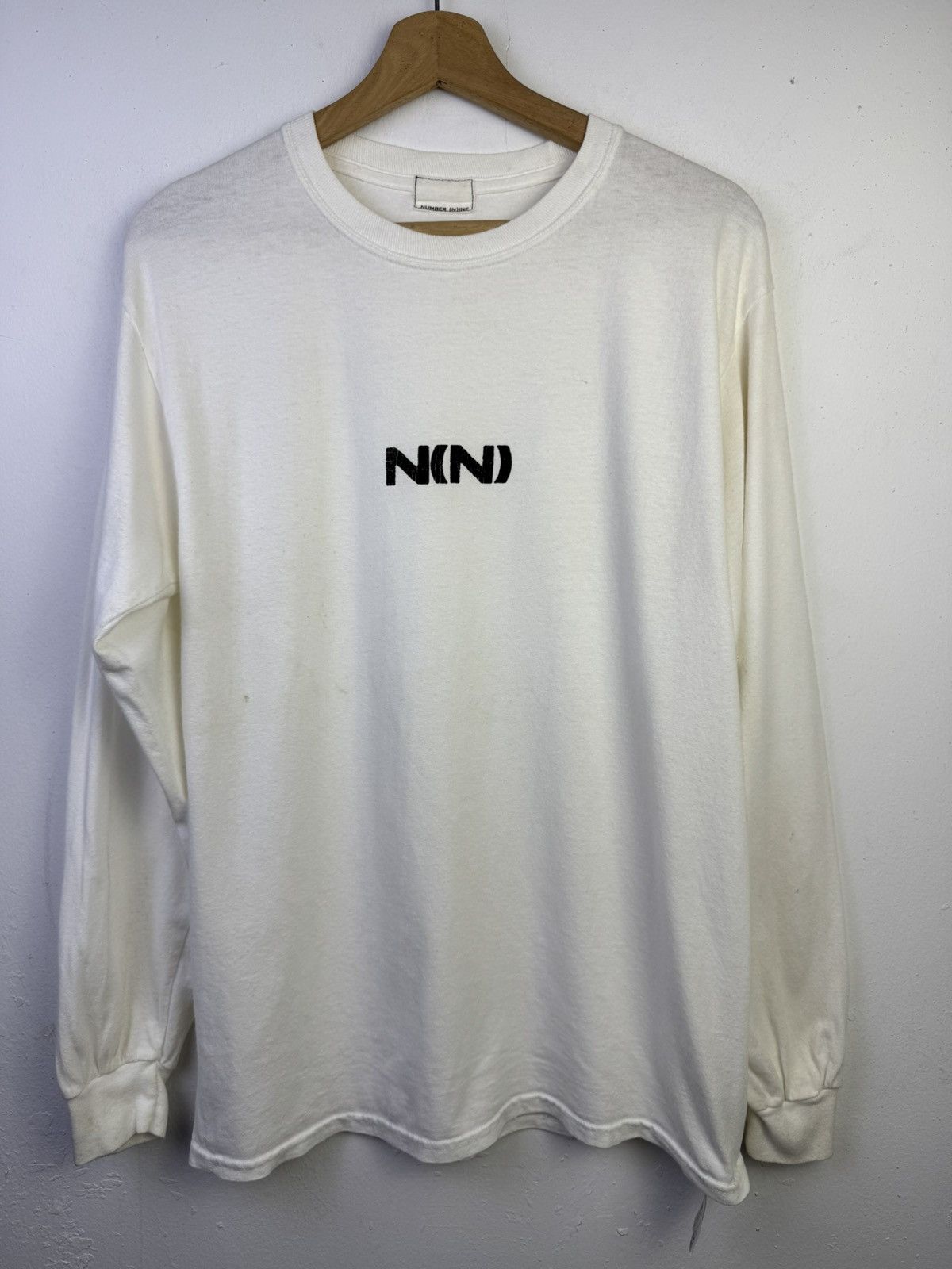 Number (N)ine Number Nine Box Longsleeve Tshirt Size US M / EU 48-50 / 2 - 1 Thumbnail