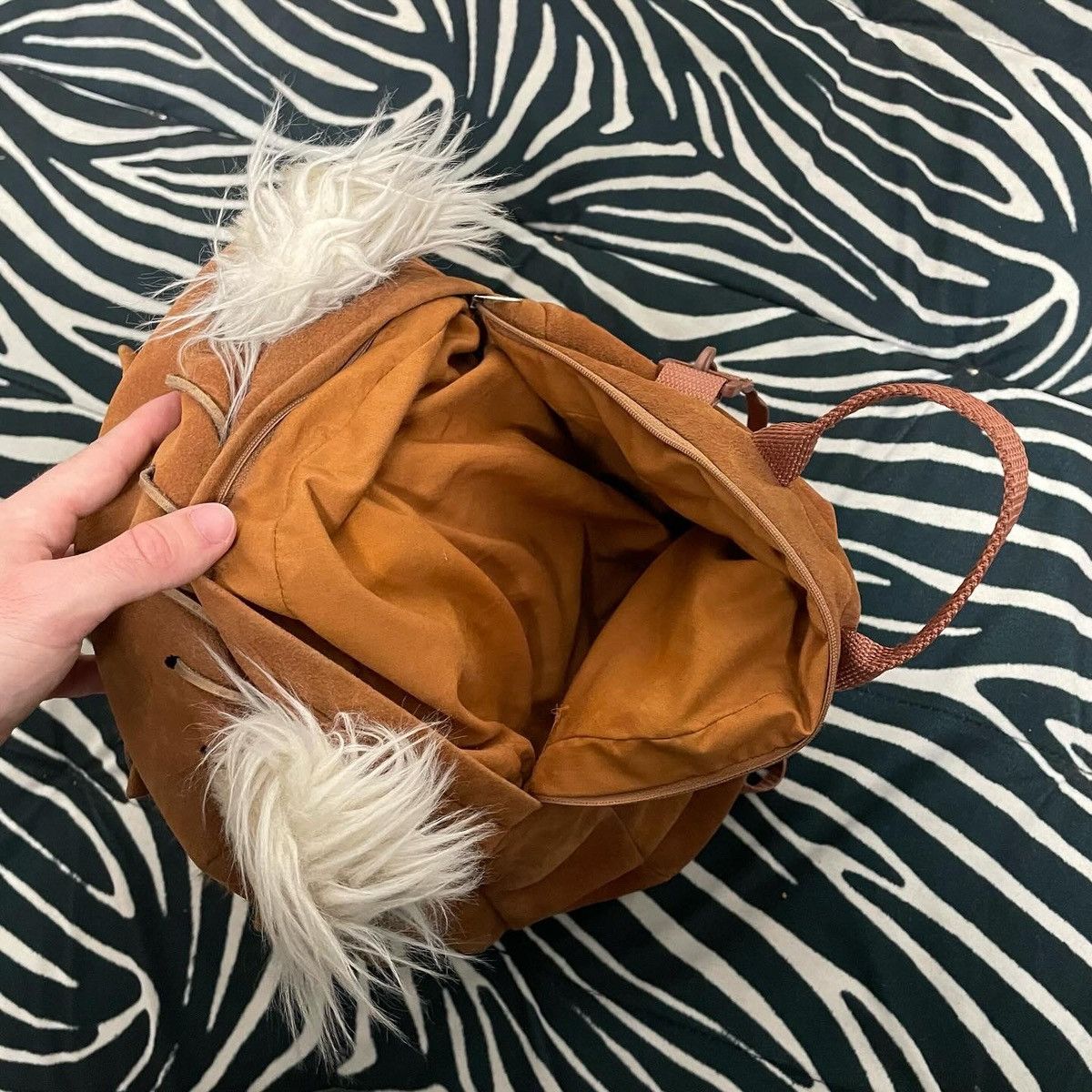 Star Wars Vintage Backpack Star Wars Ewok Stormtrooper Head Y2k Style Size ONE SIZE - 6 Thumbnail