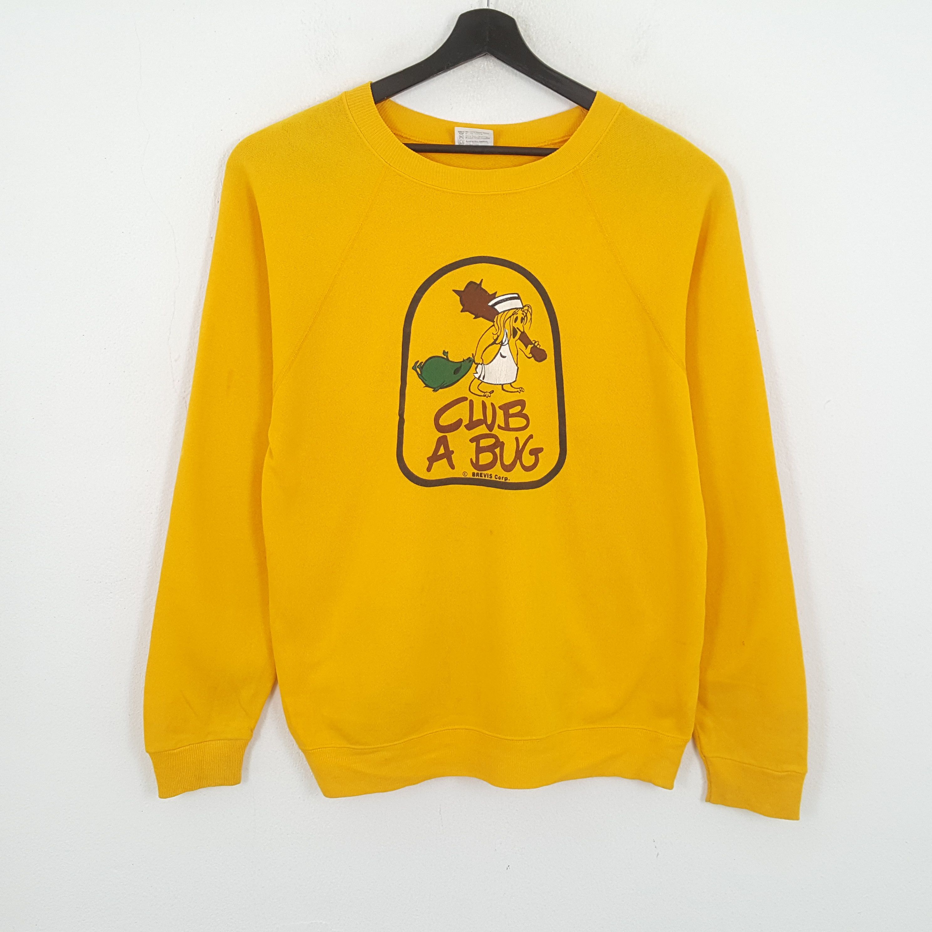 Cartoon Network × Vintage CLUB A BUUG Streetwear Style Sweatshirt Size US M / EU 48-50 / 2 - 1 Thumbnail