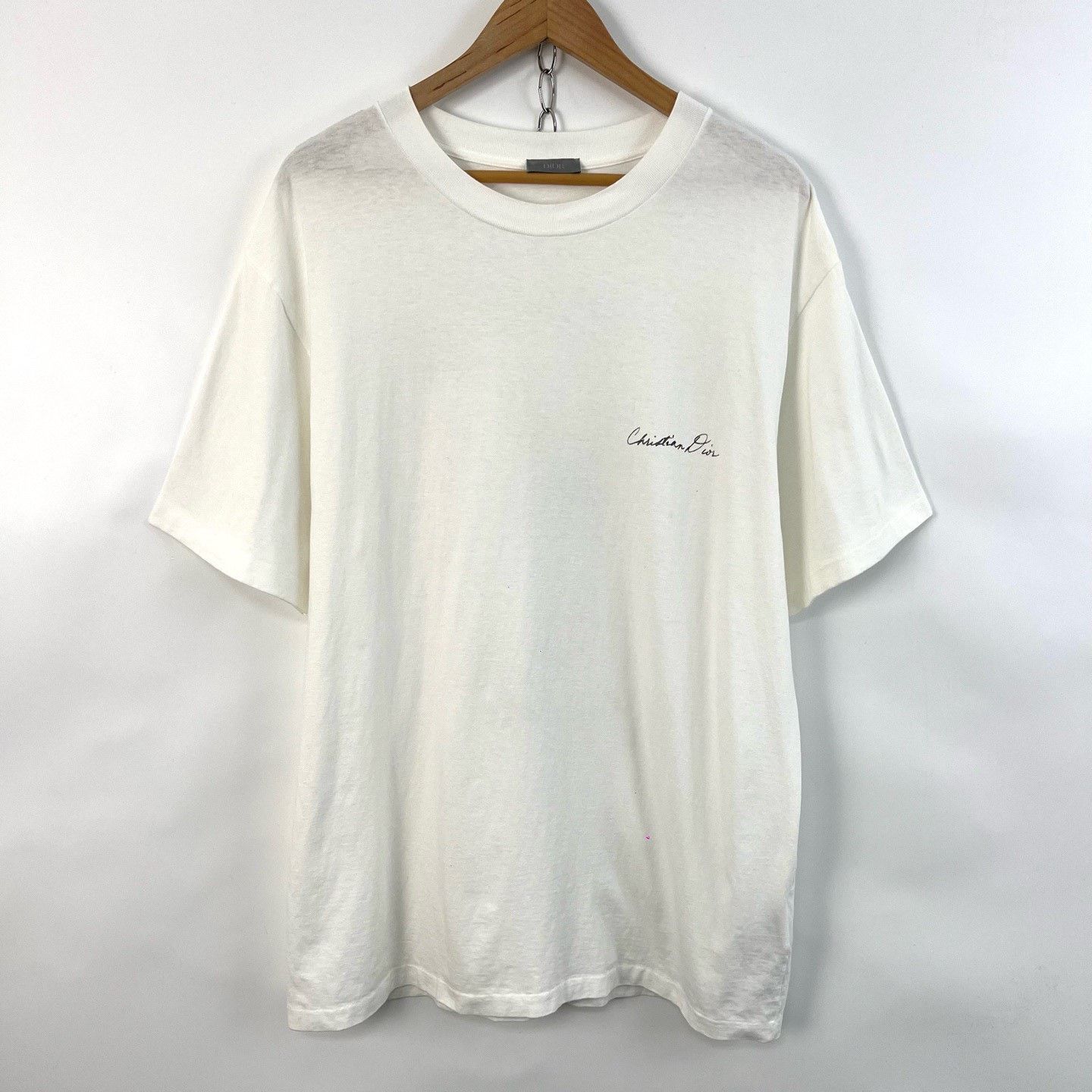 Dior Dior White Bluebell Back Logo Short Sleeve Size XL / US 12-14 / IT 48-50 - 1 Thumbnail