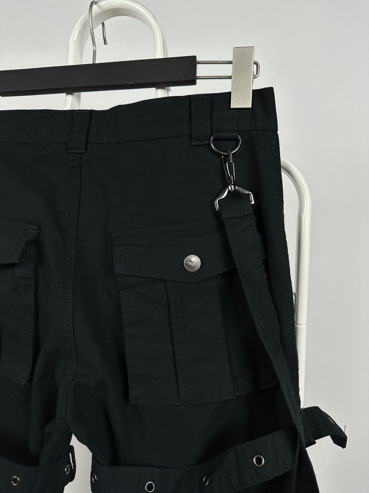 Queen Of Darkness Avant Garde Punk Goth Bondage Cargo Pants