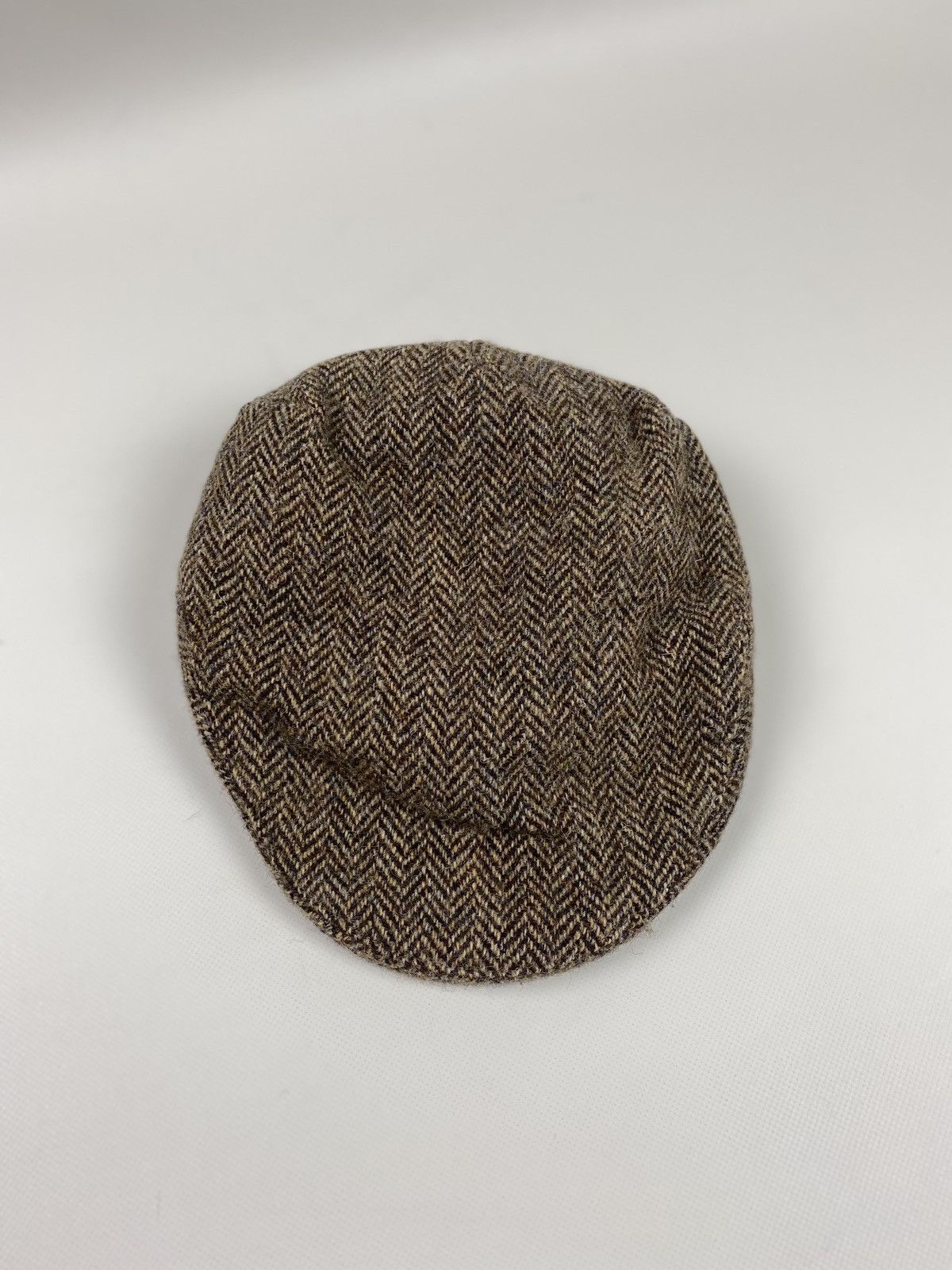 Harris Tweed × Vintage Harris Tweed vintage herringbone wool flat cap size M Size ONE SIZE - 2 Thumbnail