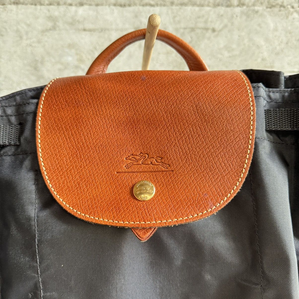 Longchamp Longchamp Le Pliage Backpack — Vintage Made in France Size ONE SIZE - 2 Thumbnail