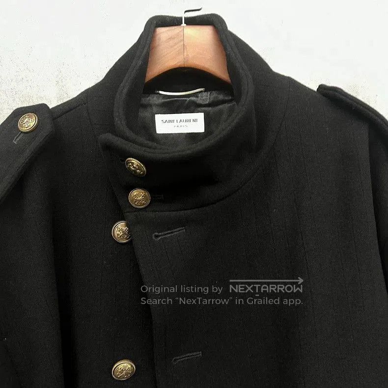 Saint Laurent Paris SAINT LAURENT Wool Button Jacket. Size US XL / EU 56 / 4 - 2 Thumbnail