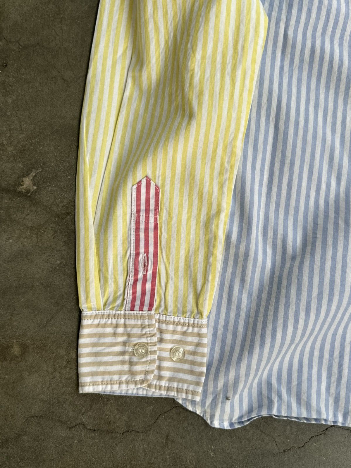 Beams Japan Beams Boy Multicolour Stripes Button Up Shirt Size US S / EU 44-46 / 1 - 12 Thumbnail