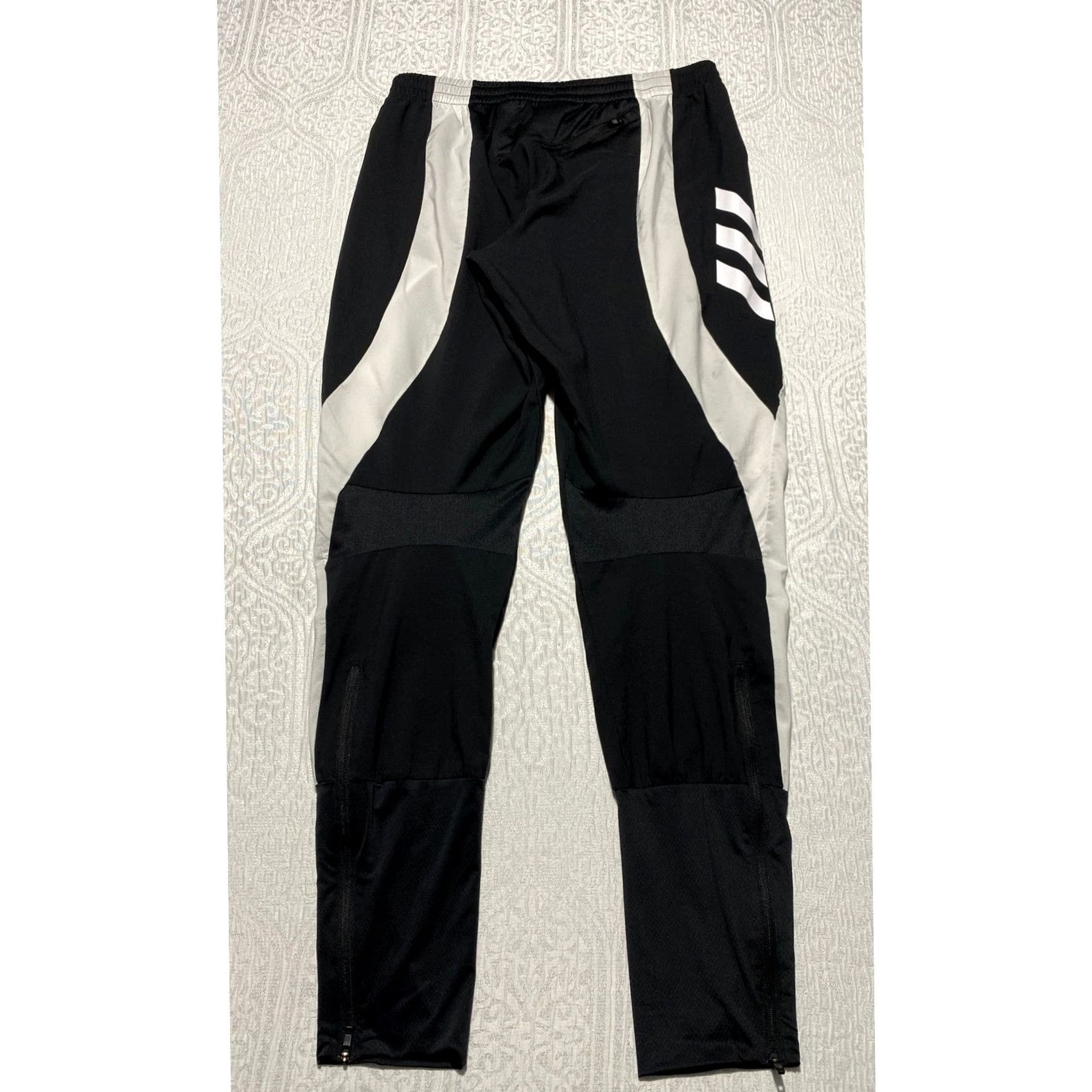 Adidas Adidas Adizero Marathon Primeblue Track Pants Black White Womens S GT3089 Size 28" / US 6 / IT 42 - 2 Thumbnail