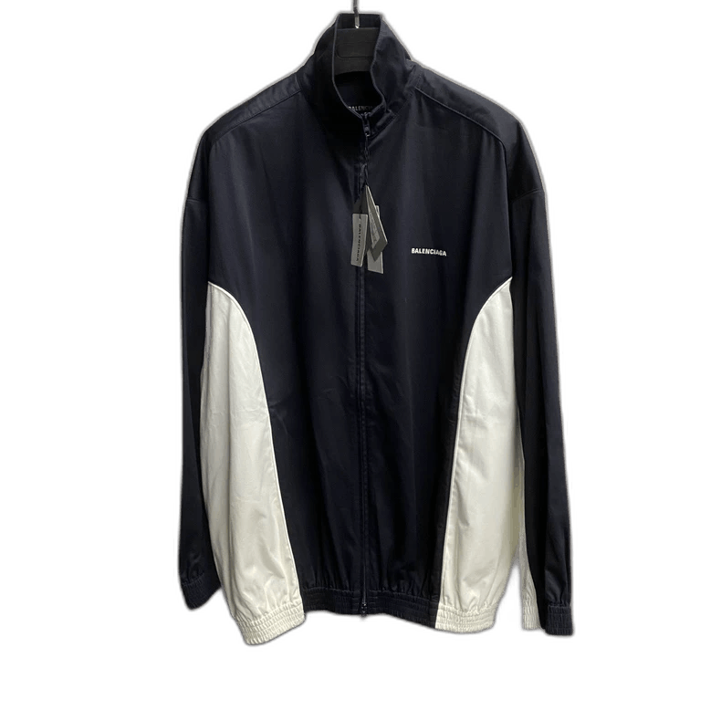 Balenciaga Balenciaga Black and White Jacket with Logo Size US M / EU 48-50 / 2 - 1 Thumbnail