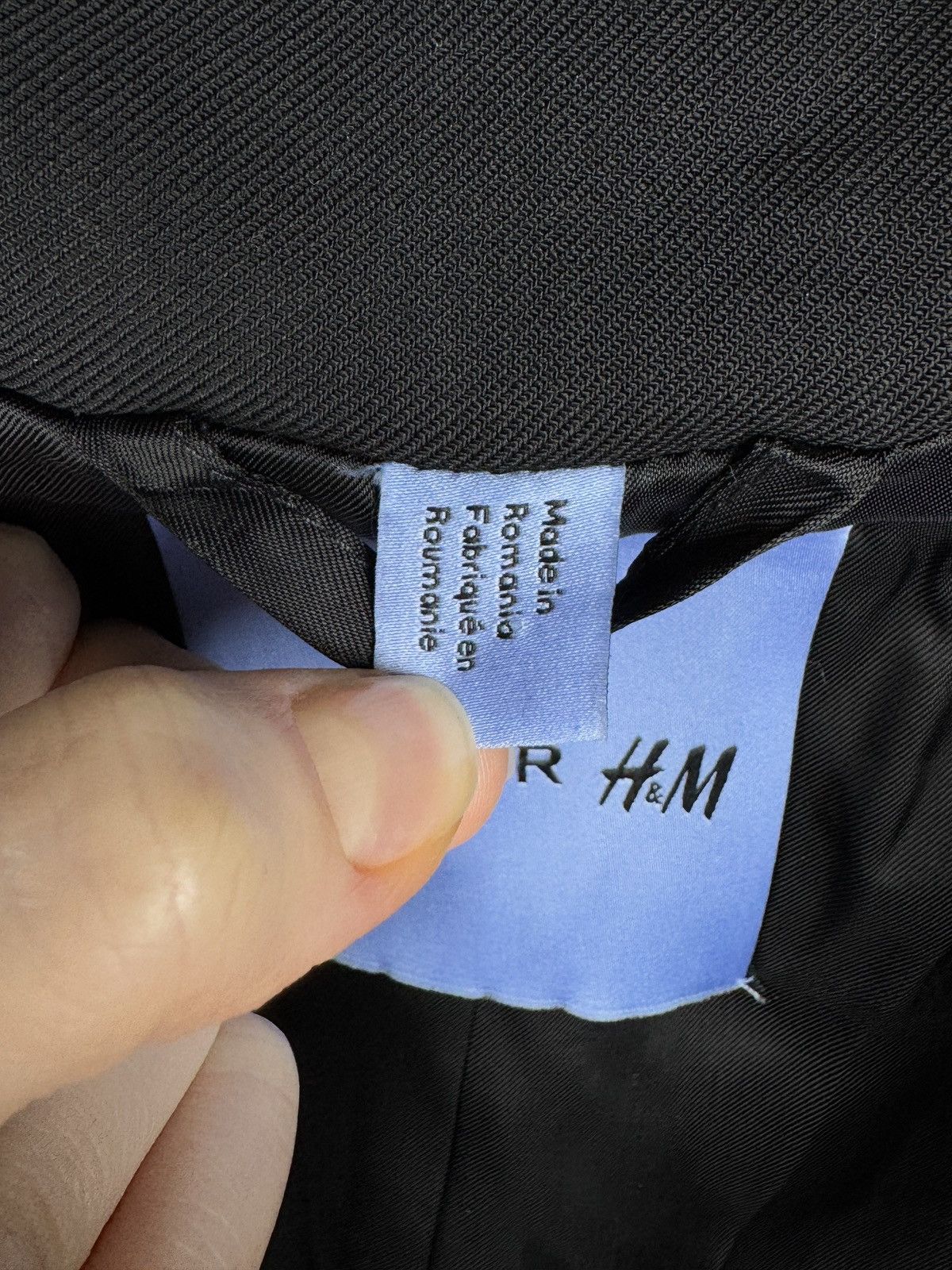 H&M × Mugler Mugler x H&M Corset-Style Wool Jacket Blazer size XXL 54 Size XXL / US 16-18 / IT 52-54 - 11 Thumbnail
