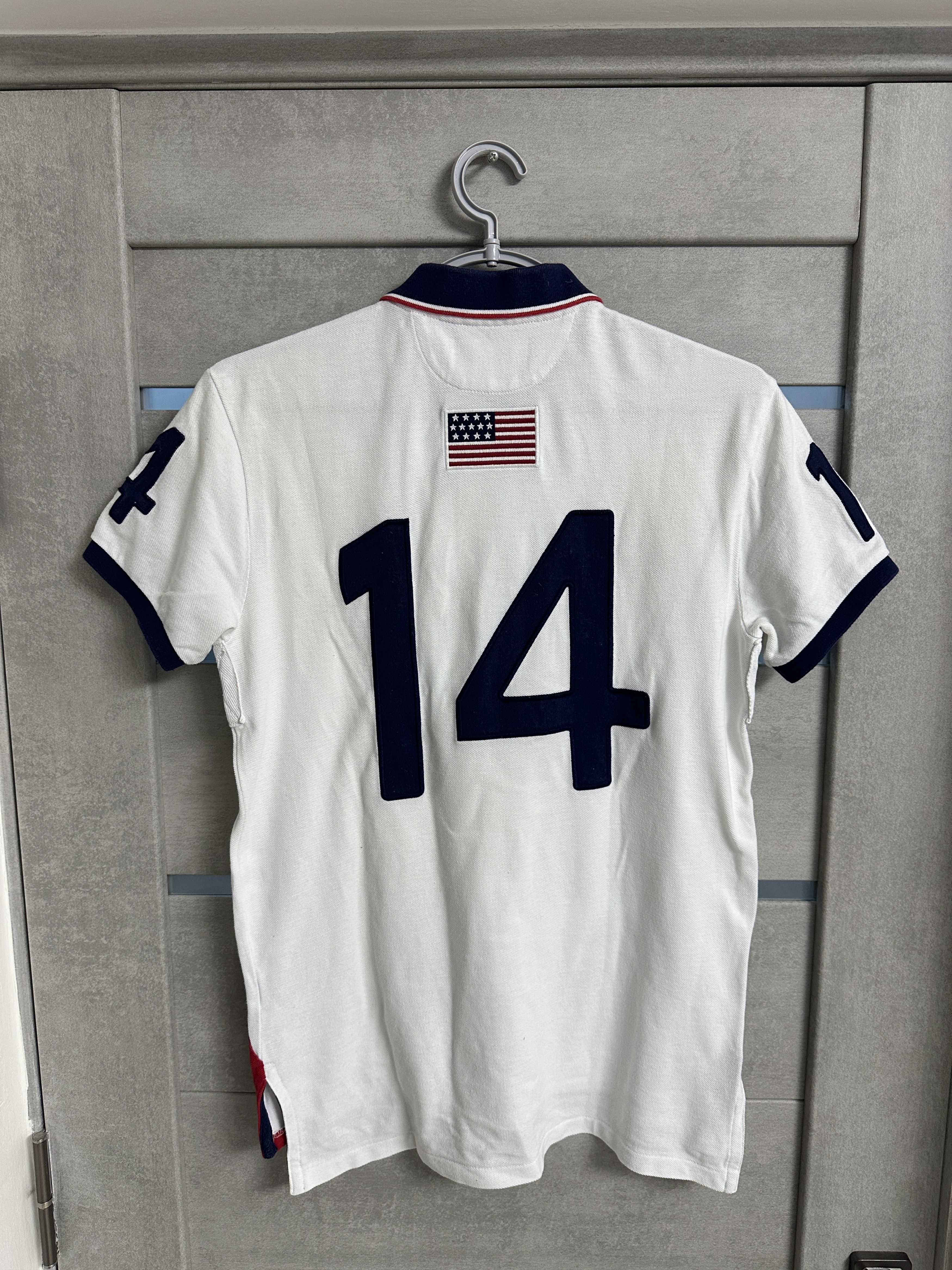 Polo Ralph Lauren Polo Ralph Lauren T Shirt United States 14 # Vintage Size US S / EU 44-46 / 1 - 3 Thumbnail