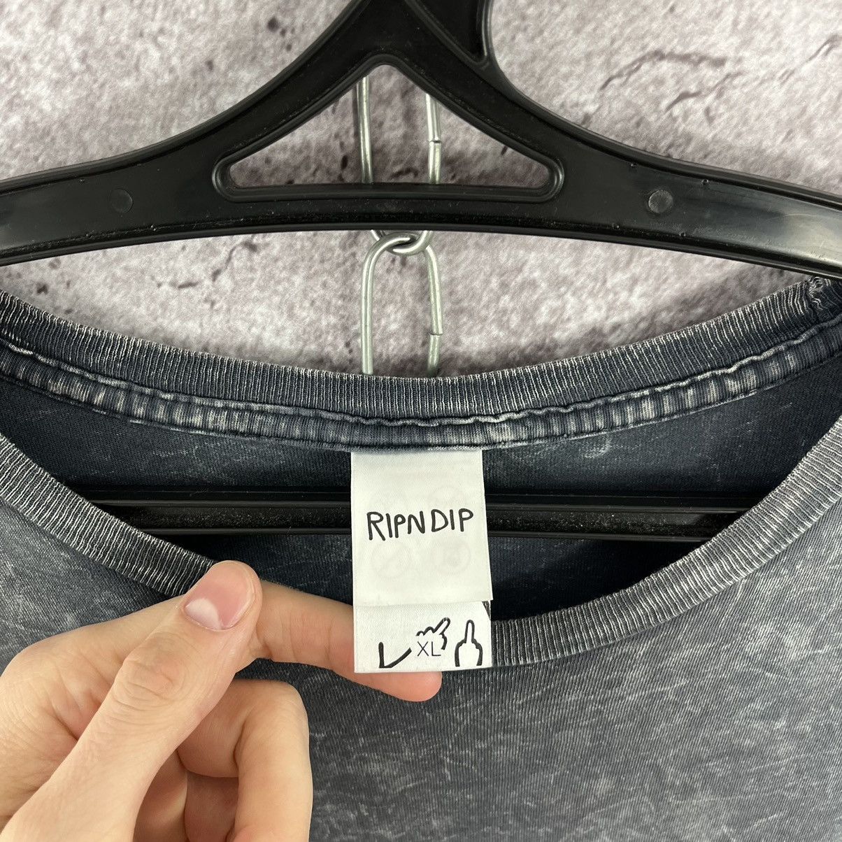 RIPNDIP Rip N Dip T-Shirt Graphite Grey Y2K Streatwear Size XL Size US XL / EU 56 / 4 - 9 Thumbnail