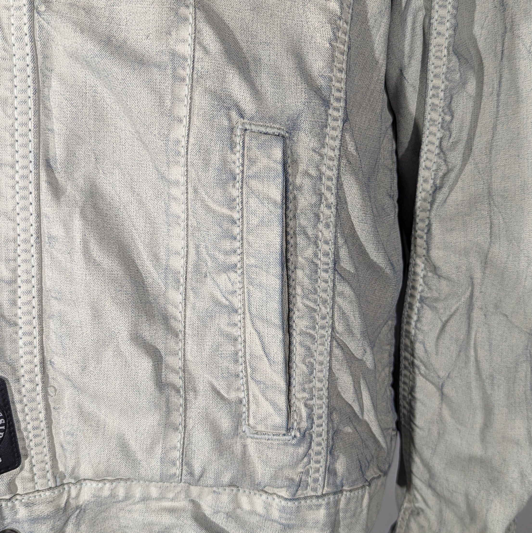 Other Roberto Geissini Monaco Denim Jacket With Crosses Very Rare Size US M / EU 48-50 / 2 - 7 Thumbnail