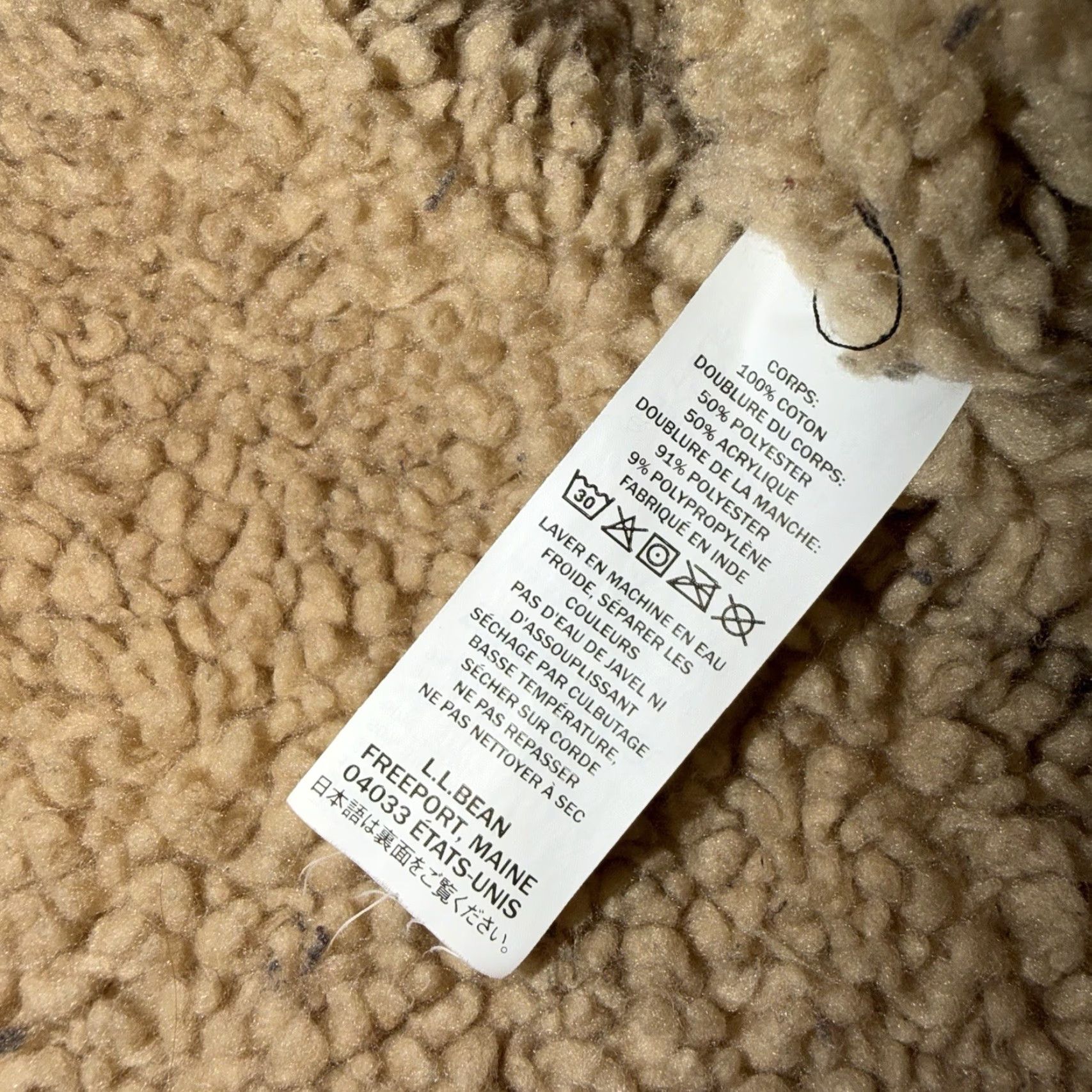 Vintage VINTAGE LL Bean Flannel Shirt Jacket Mens Large Sherpa Lined Scotch Tartan Plaid Farm Size US L / EU 52-54 / 3 - 4 Thumbnail