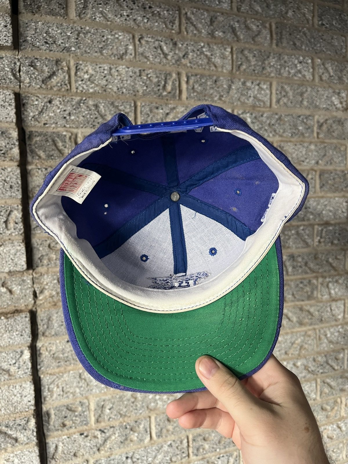 Sports Specialties × Vintage Vintage 90’s Wool Kentucky Wildcats Blockhead SnapBack Hat Size ONE SIZE - 2 Thumbnail