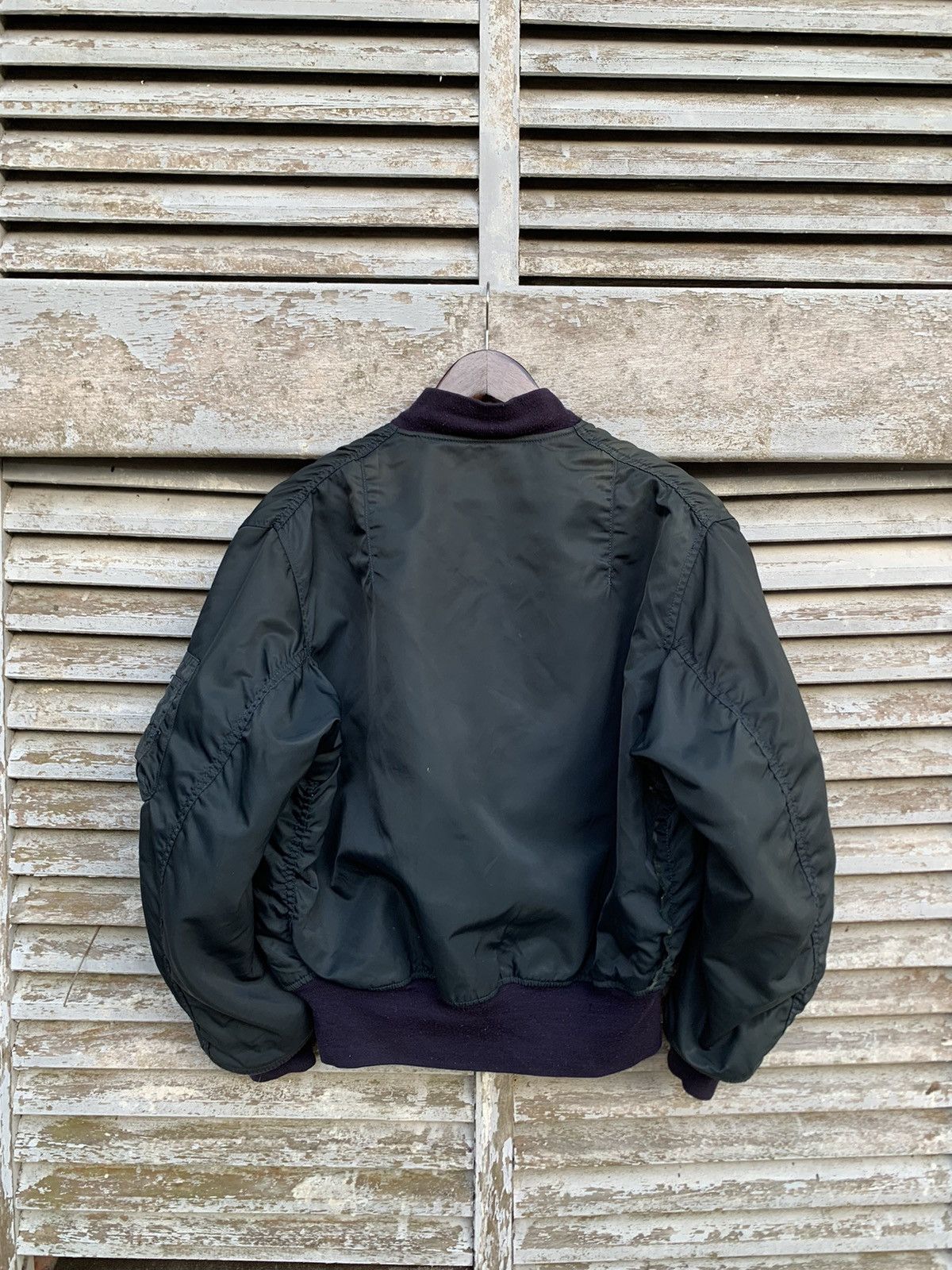 Vintage 👹VINTAGE USAF MA-1 MAN MAN INTERMEDIATE BOMBER JACKET Size US M / EU 48-50 / 2 - 10 Thumbnail