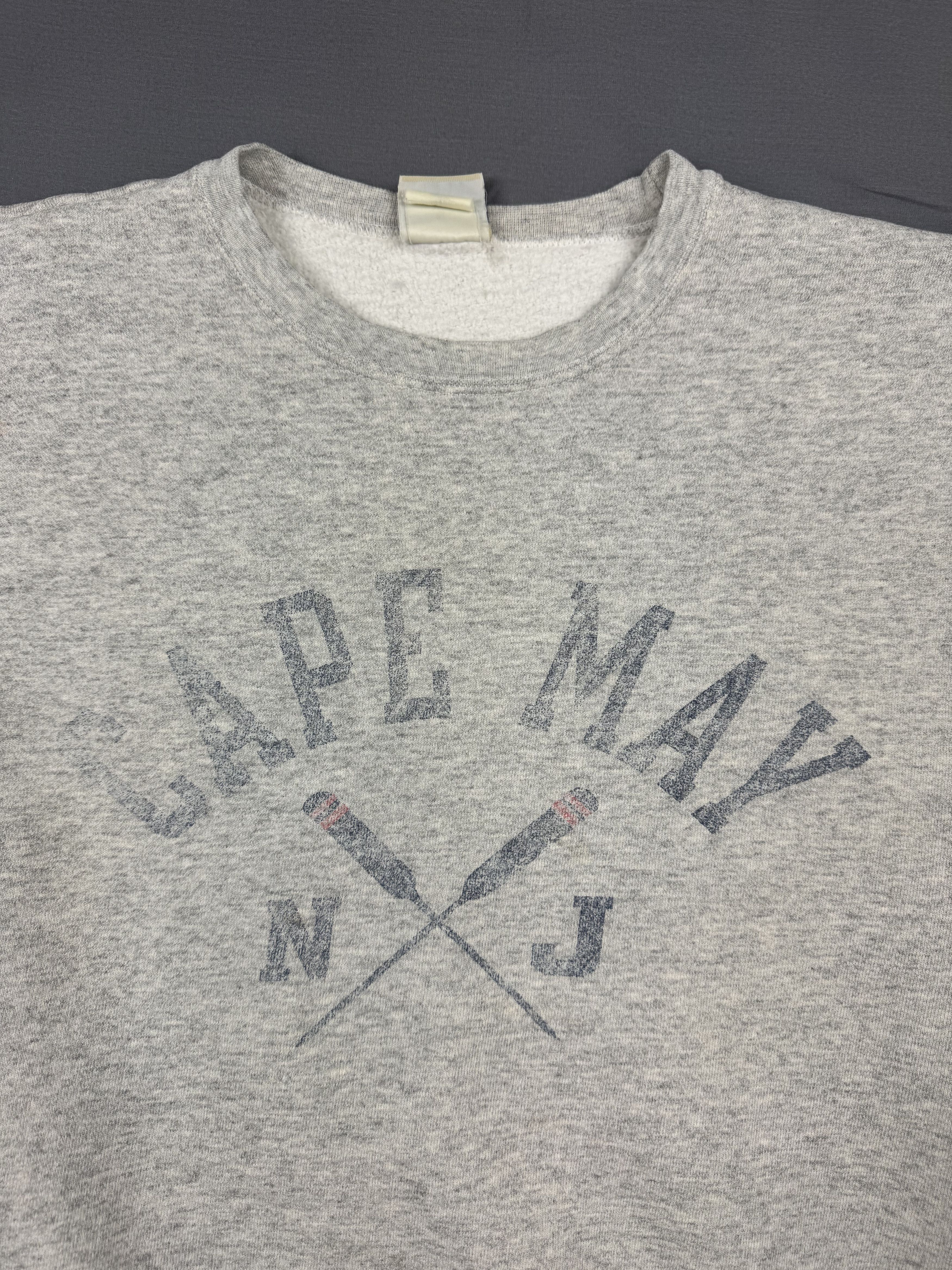Lee Vintage Cape May New Jersey Lee Ultraweight Sweatshirt Faded Size US XL / EU 56 / 4 - 2 Thumbnail