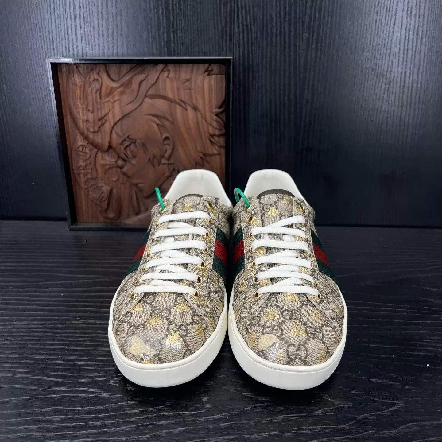 Gucci Gucci Ace Brown All-Over Print UK8 like new Size US 9 / EU 42 - 4 Thumbnail