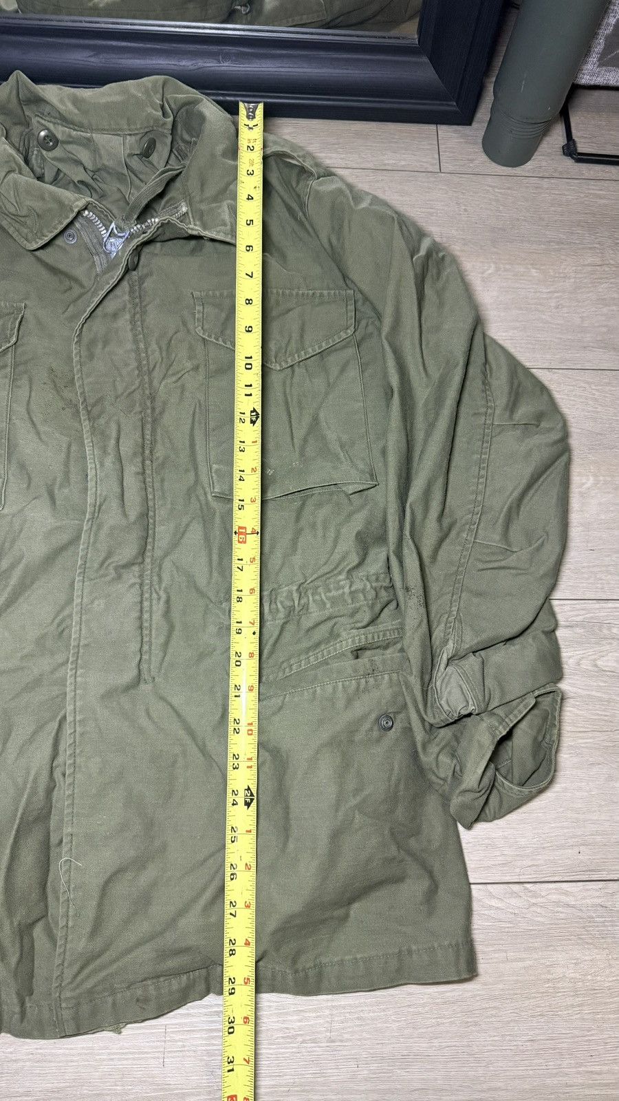 Other Vintage US Army OG M-65 Field Jacket Size US L / EU 52-54 / 3 - 7 Thumbnail