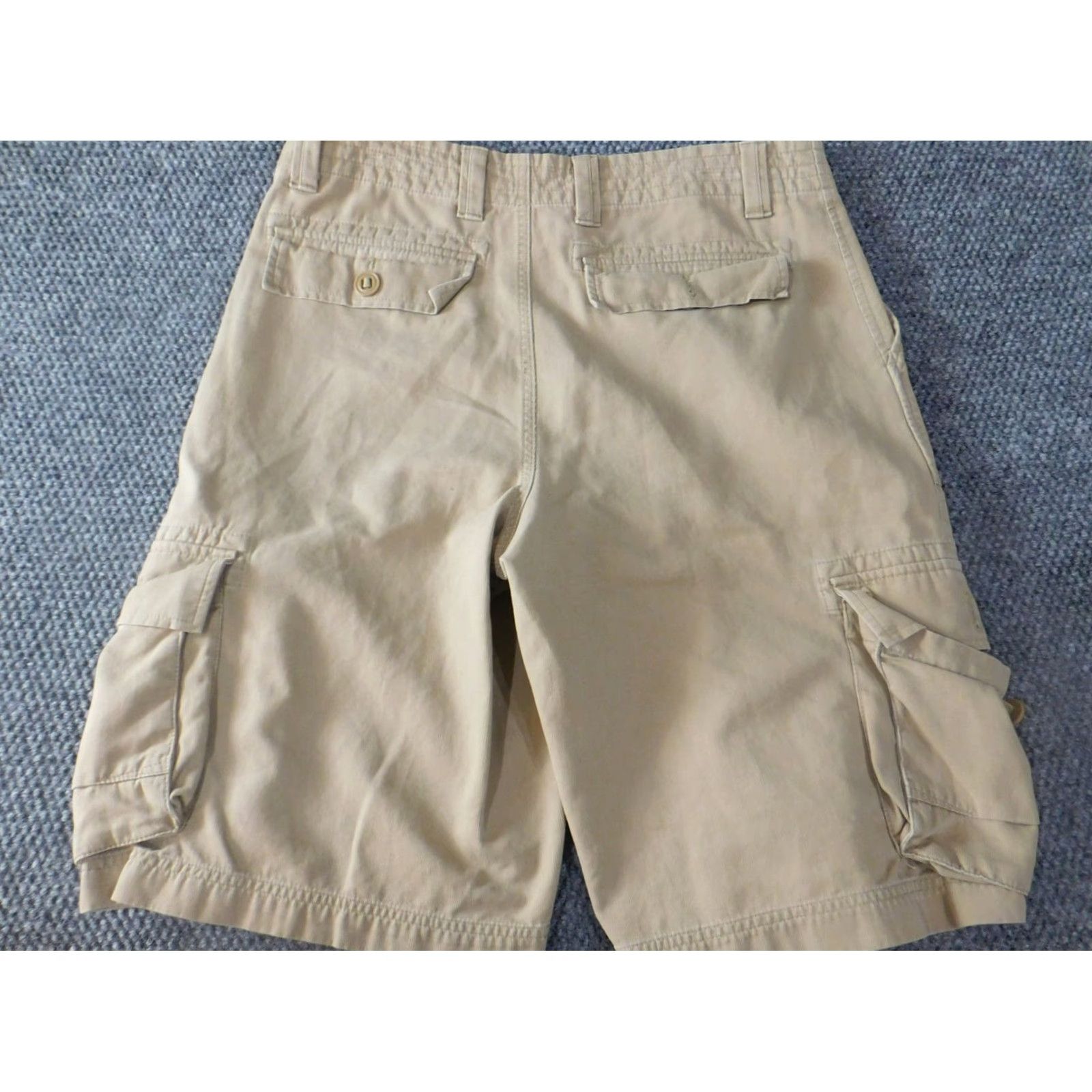 Roundtree & Yorke Roundtree & Yorke mens shorts 34 beige cargo utility easy care chino Shirt? Size US 34 / EU 50 - 7 Thumbnail
