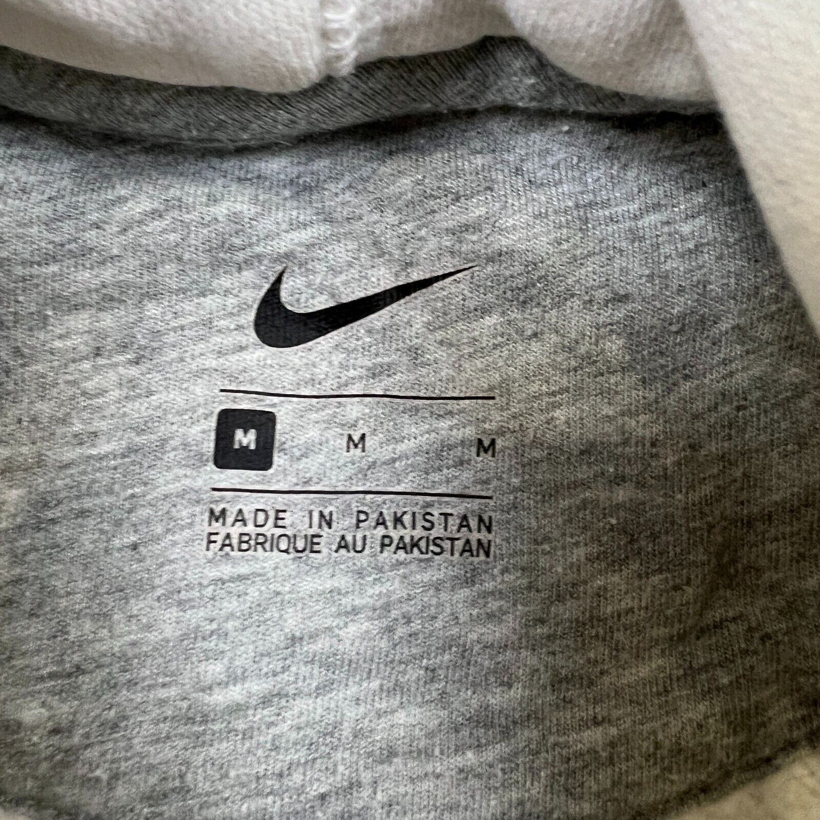 Nike × Vintage Nike Sportswear Hoodie Medium White Swoosh Pullover Hooded Size US M / EU 48-50 / 2 - 7 Thumbnail