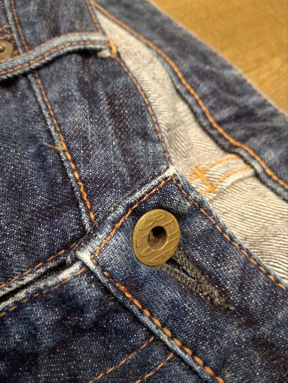 Japan Blue JAPAN BLUE DENIM BLUE SELVEDGE DISTRESSED PANTS Size US 34 / EU 50 - 8 Thumbnail