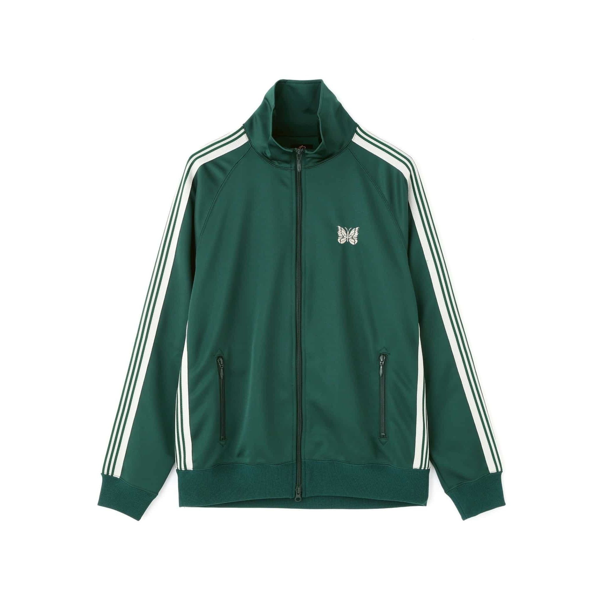 Needles LHP EXCLUSIVE TRACK JACKET POLY SMOOTH Green XS