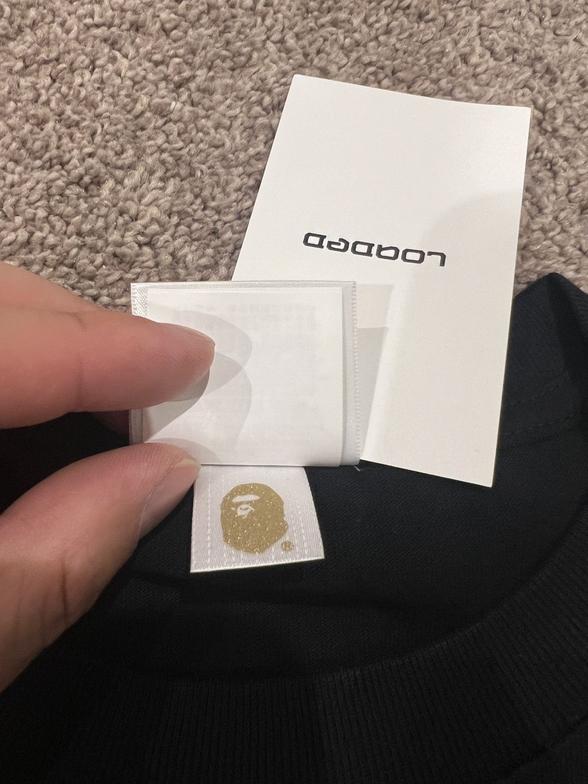 Bape 1st Camo College Tee Size US L / EU 52-54 / 3 - 8 Thumbnail