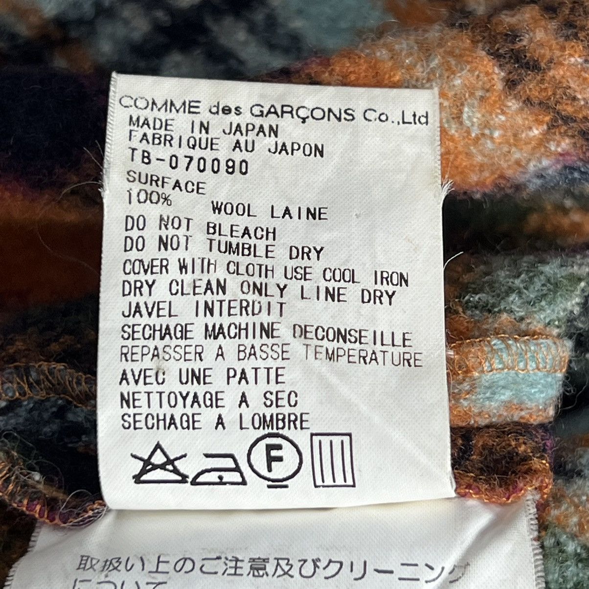 Comme des Garcons Vintage Comme des Garcons SS1997 Plaid Wool Jacket Size L / US 10 / IT 46 - 8 Thumbnail