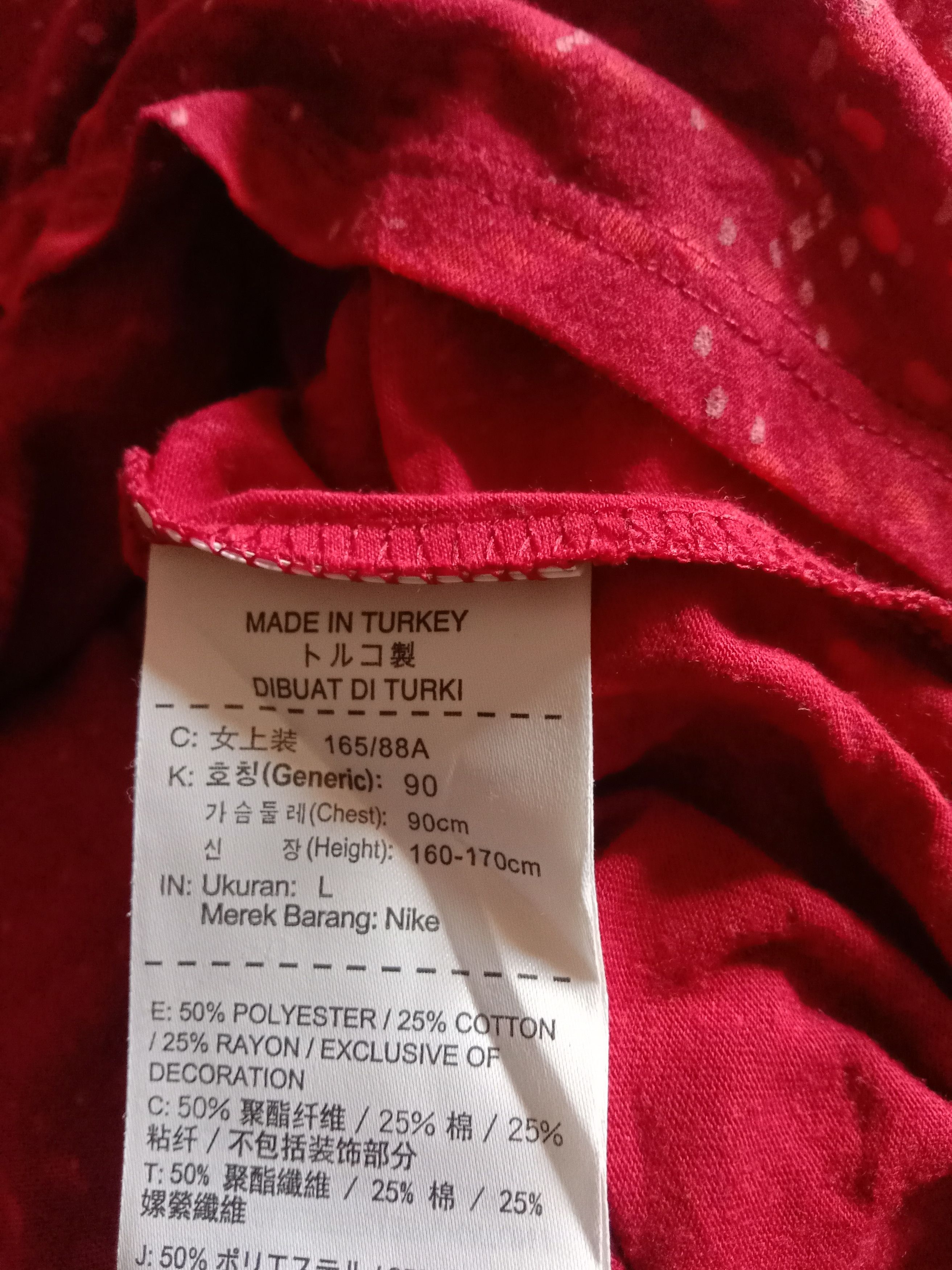 Nike Nike Tee Low Collar Size L / US 10 / IT 46 - 4 Thumbnail