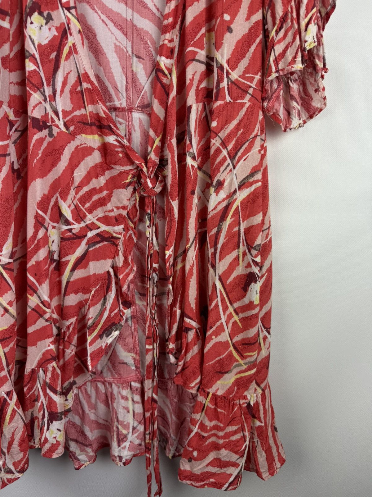 Allsaints Allsaints Marlow Kazuno Ladies Floral Pattern Wrap Dress Size M / US 6-8 / IT 42-44 - 8 Thumbnail