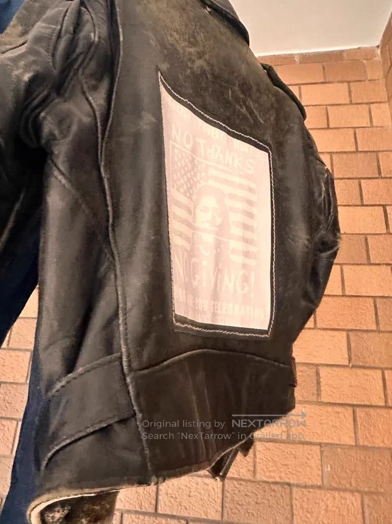 Schott Schott 618 tea core leather coat Size US L / EU 52-54 / 3 - 6 Thumbnail