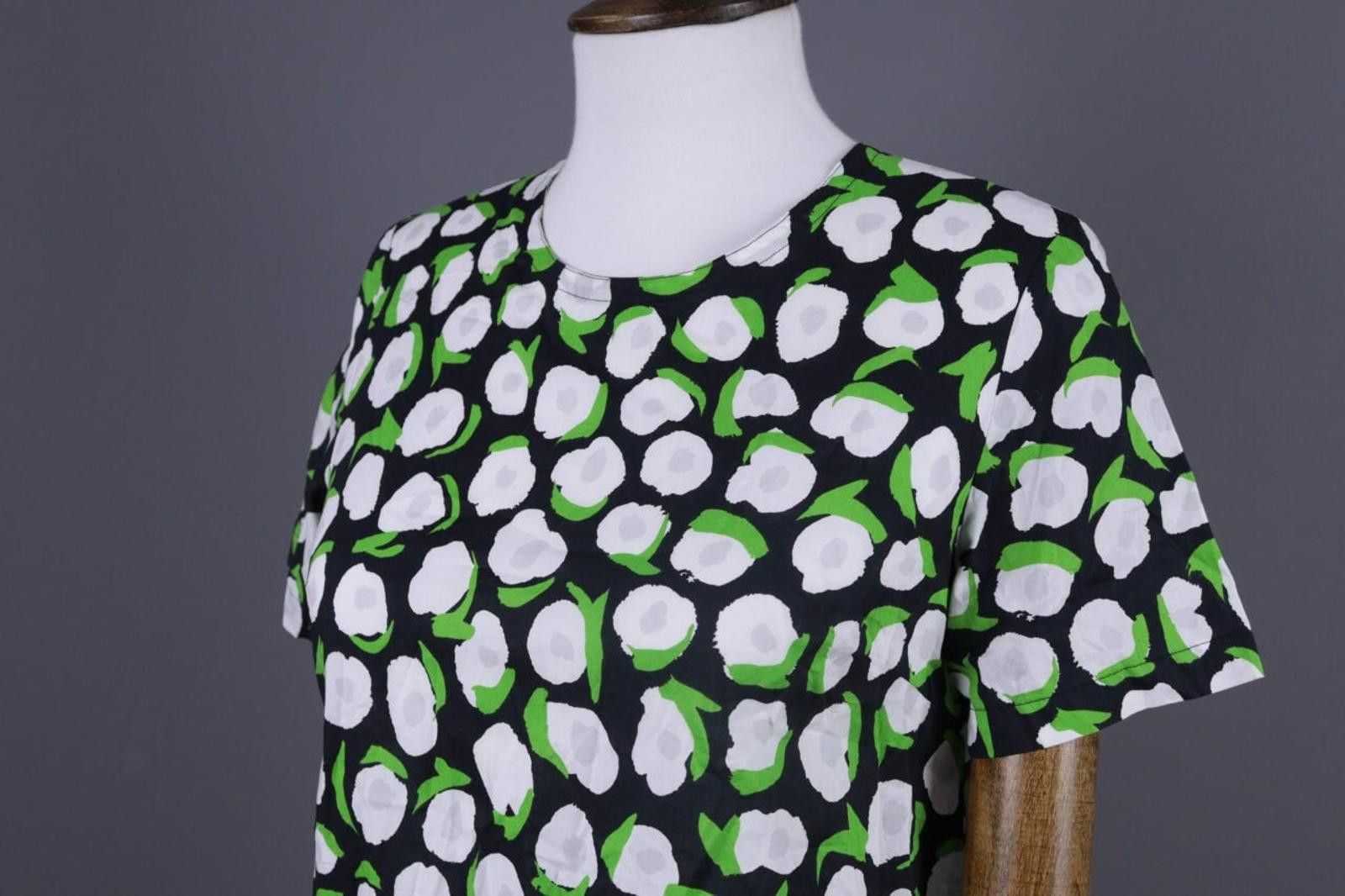 Marimekko Marimekko Black Floral Summer Blouse Shirt Size 34 Size M / US 6-8 / IT 42-44 - 9 Thumbnail