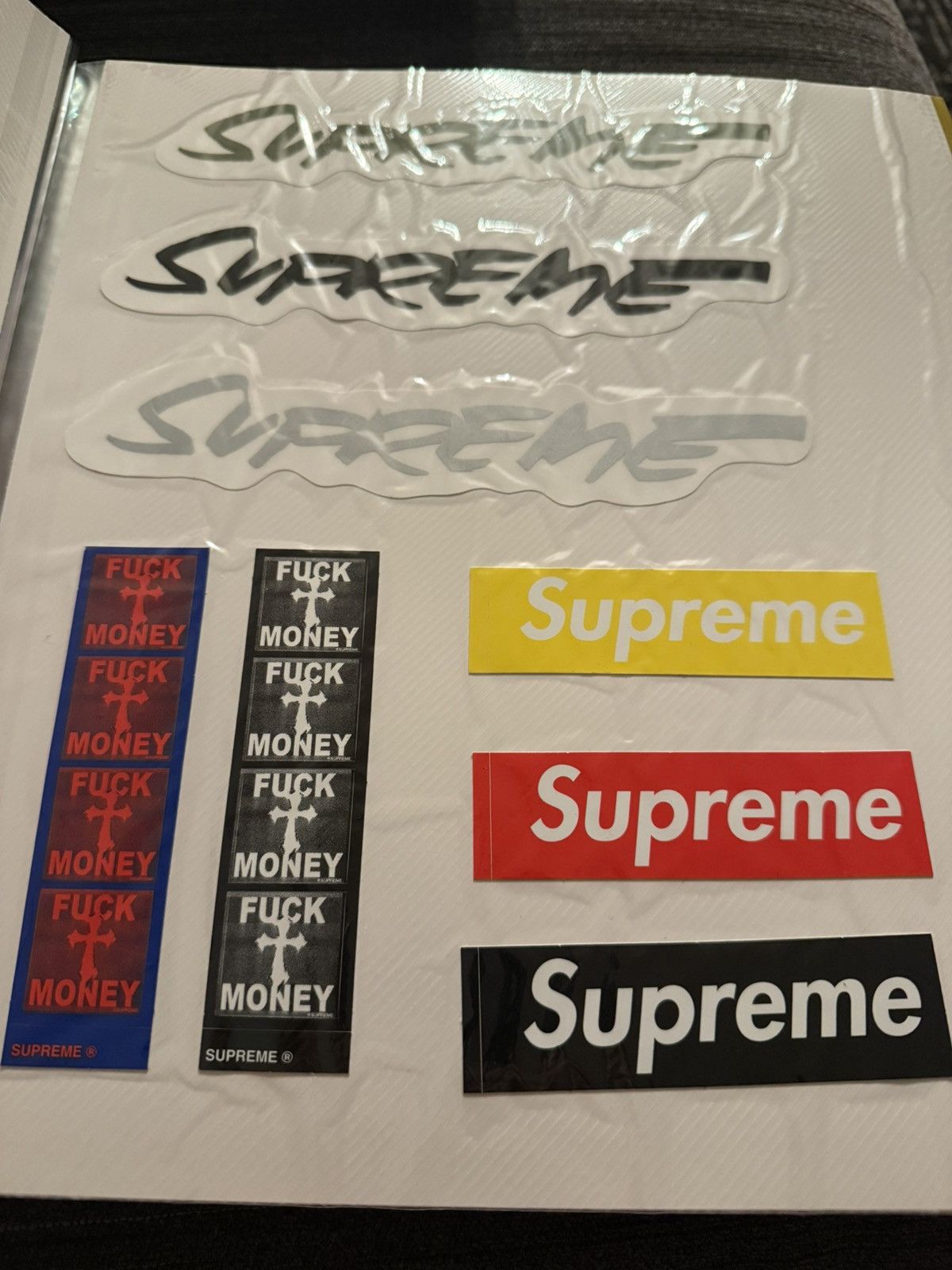 Supreme Supreme stickers x8 Size ONE SIZE - 1 Preview