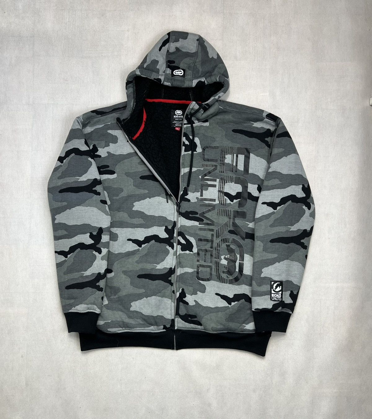 Ecko Unltd. 3XL Insulated Jacket Hoodie Ecko Unltd Hip Hop Fitted Inside Size US XXL / EU 58 / 5 - 1 Thumbnail